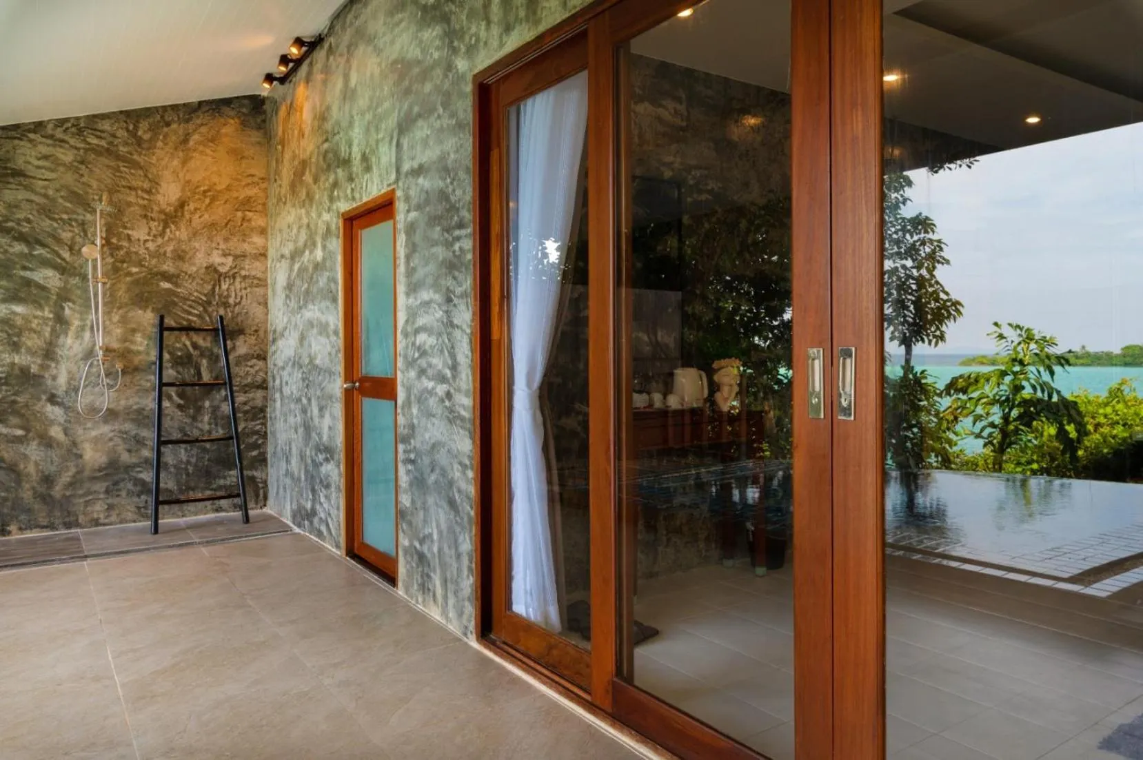 Patio in Captain Hook Resort @Koh Kood