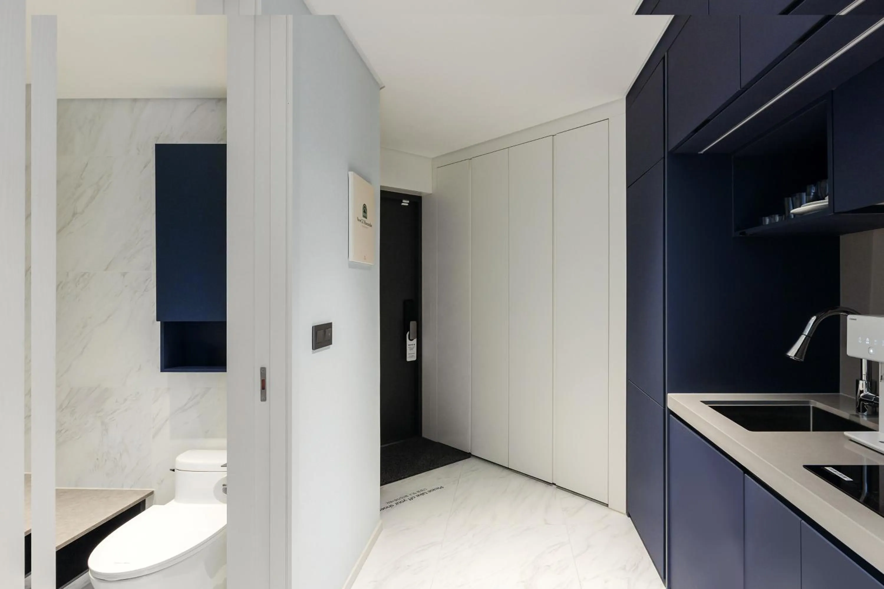 kitchen in NewCZ Haeundae Residence