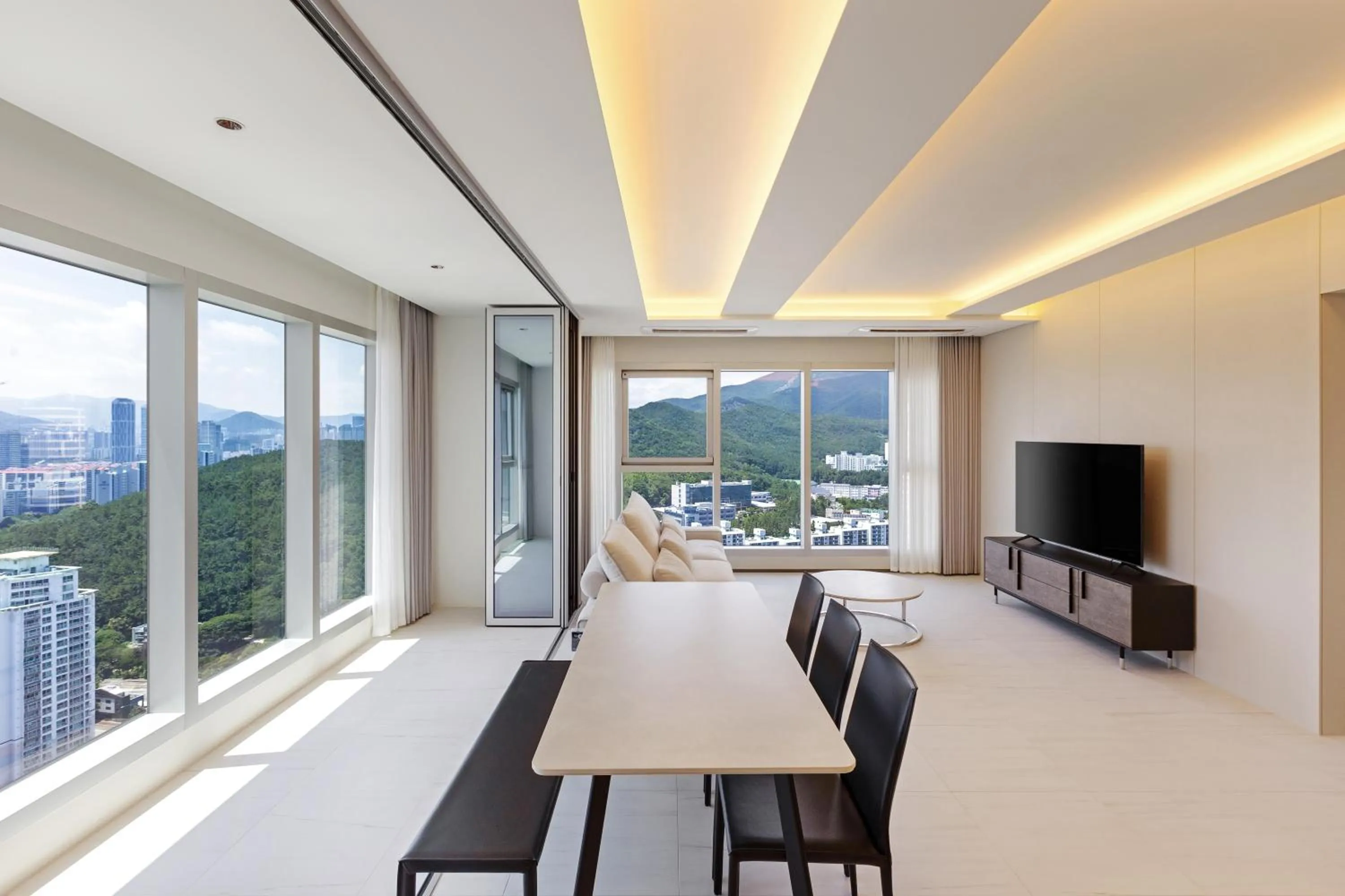 Living room in NewCZ Haeundae Residence