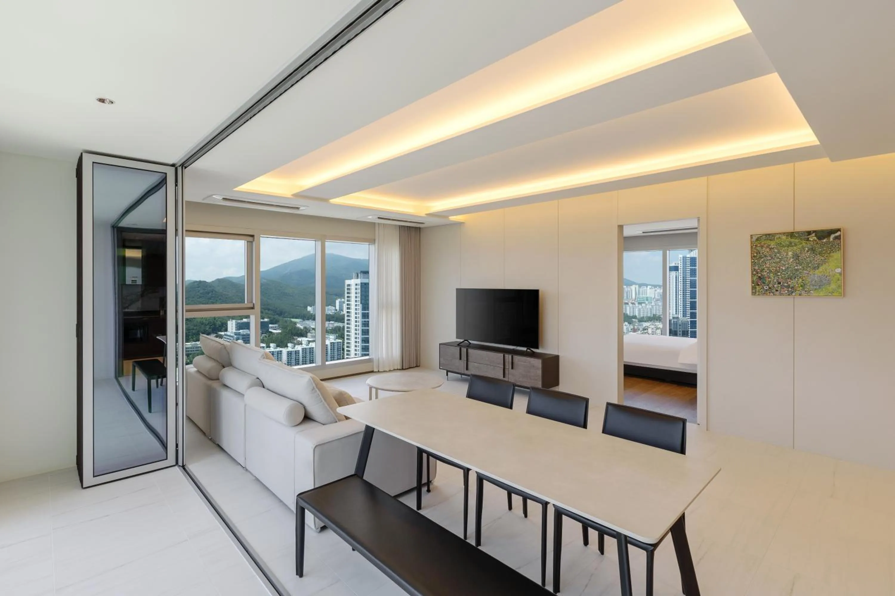Living room in NewCZ Haeundae Residence
