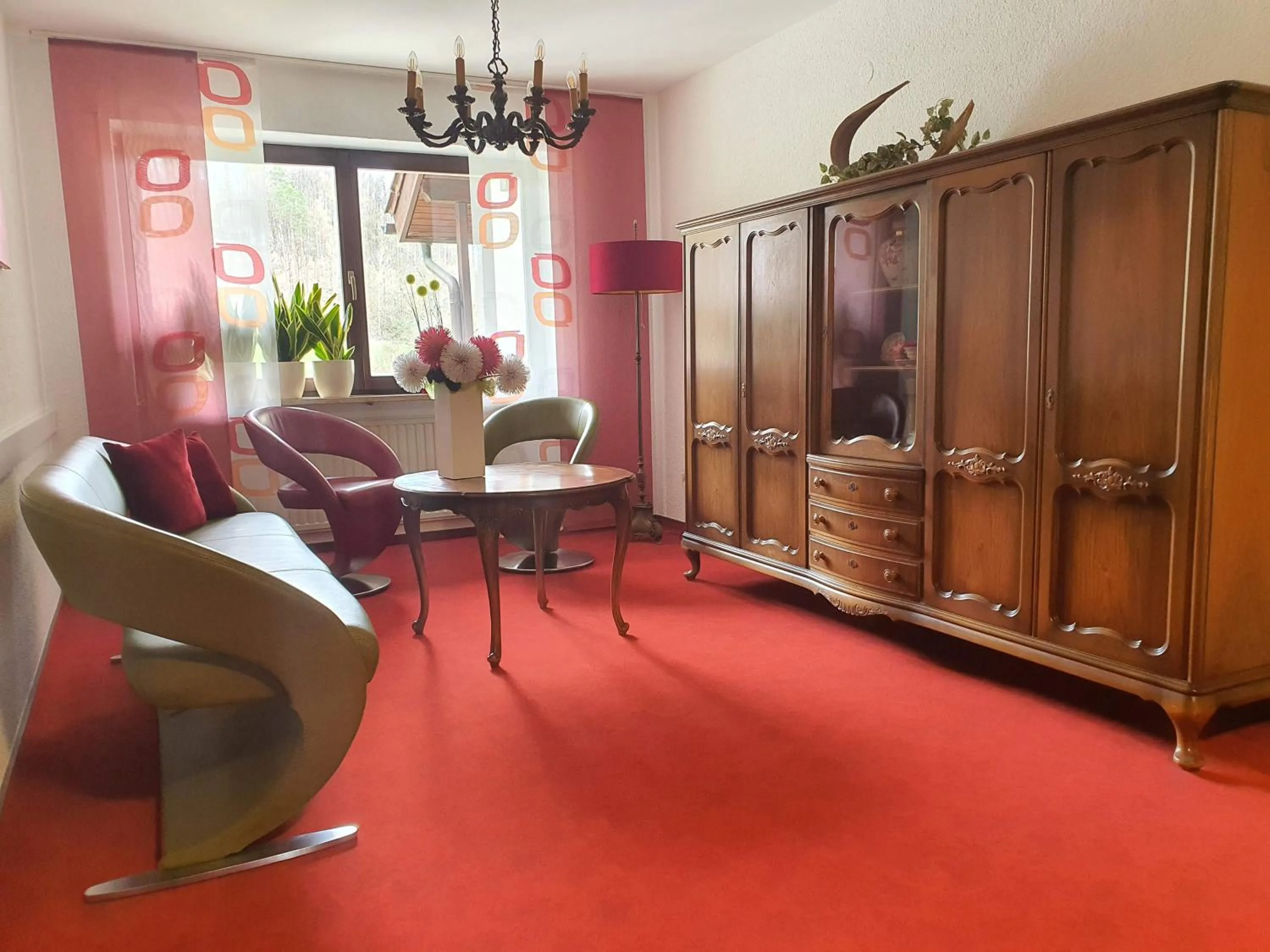 Seating area in Landhaus Oberaurach