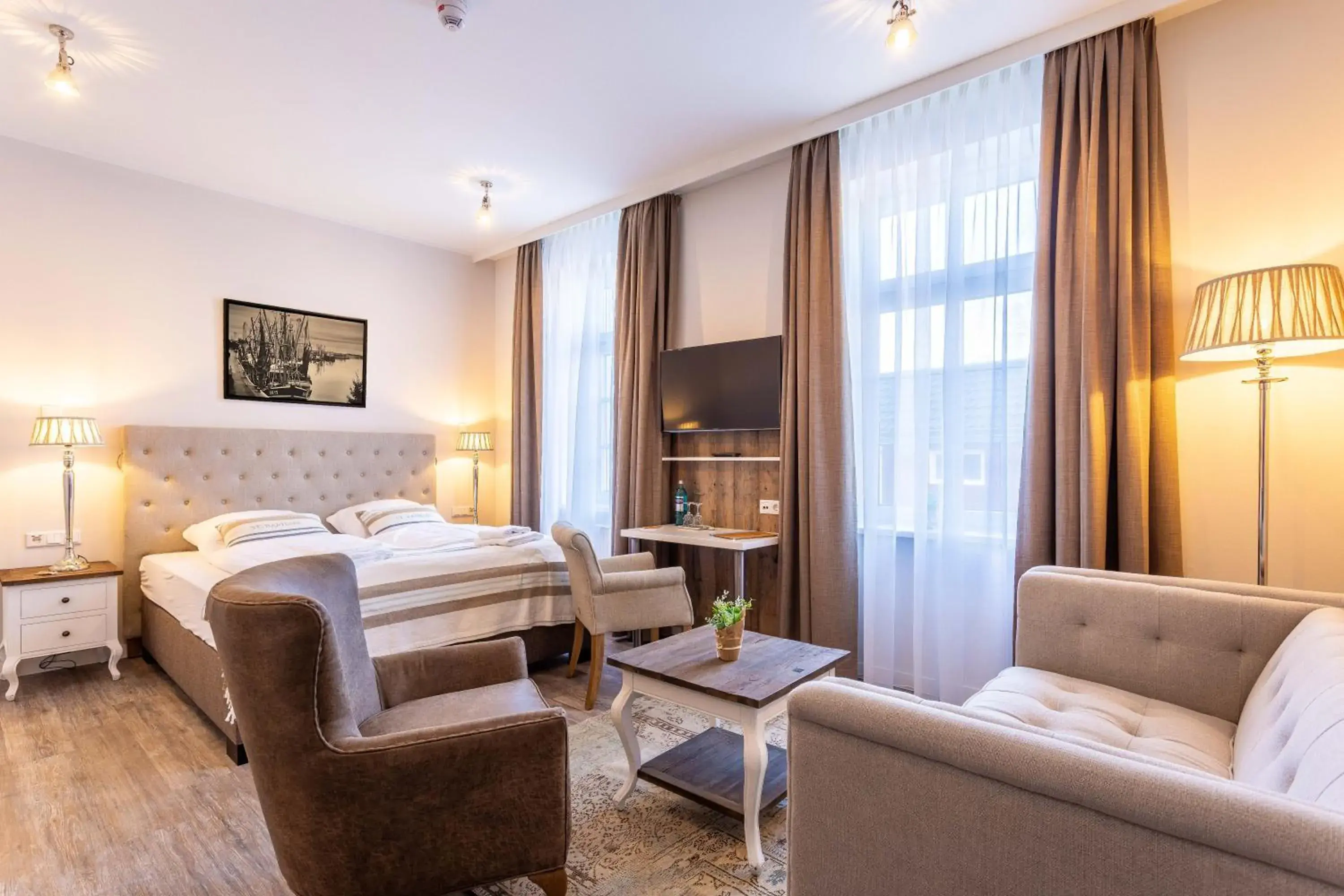 Junior Suite in Hotel Achterum Greetsiel Junior Suite in Hotel Achterum Greetsiel