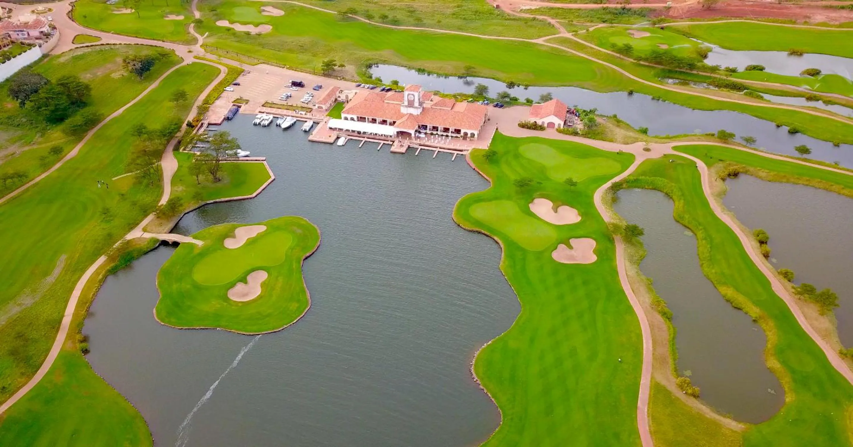 Bird's eye view in Lake Victoria Serena Golf Resort & Spa