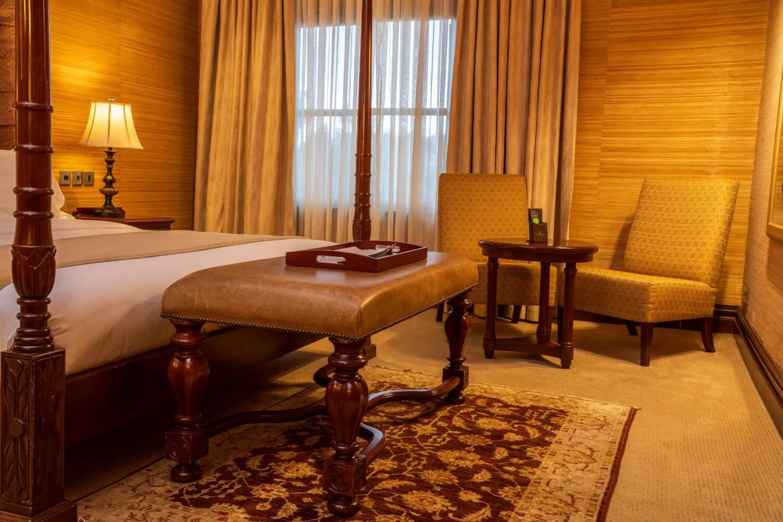 Bed in Lake Victoria Serena Golf Resort & Spa