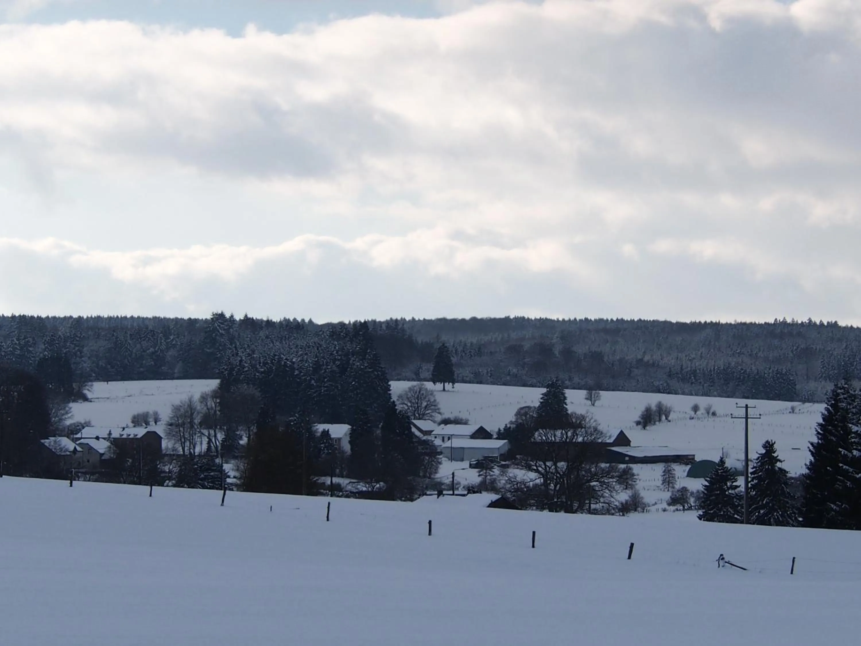 Winter in B&B La Chabetaine