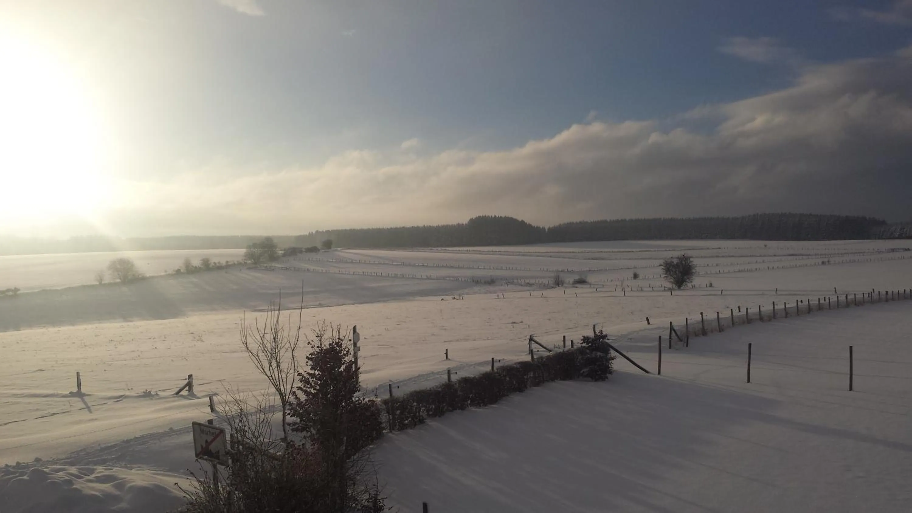 Winter in B&B La Chabetaine