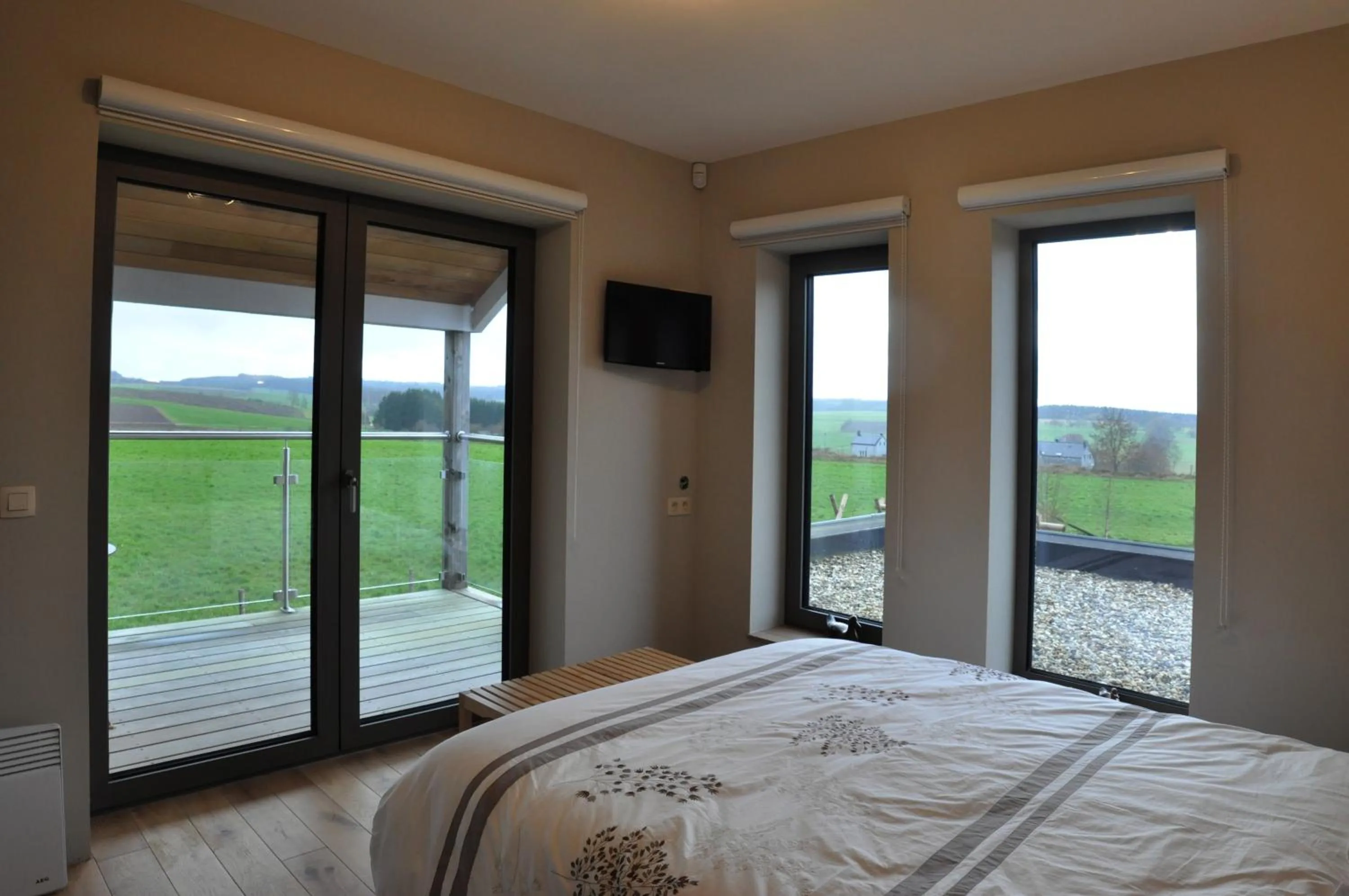 Bedroom, Bed in B&B La Chabetaine