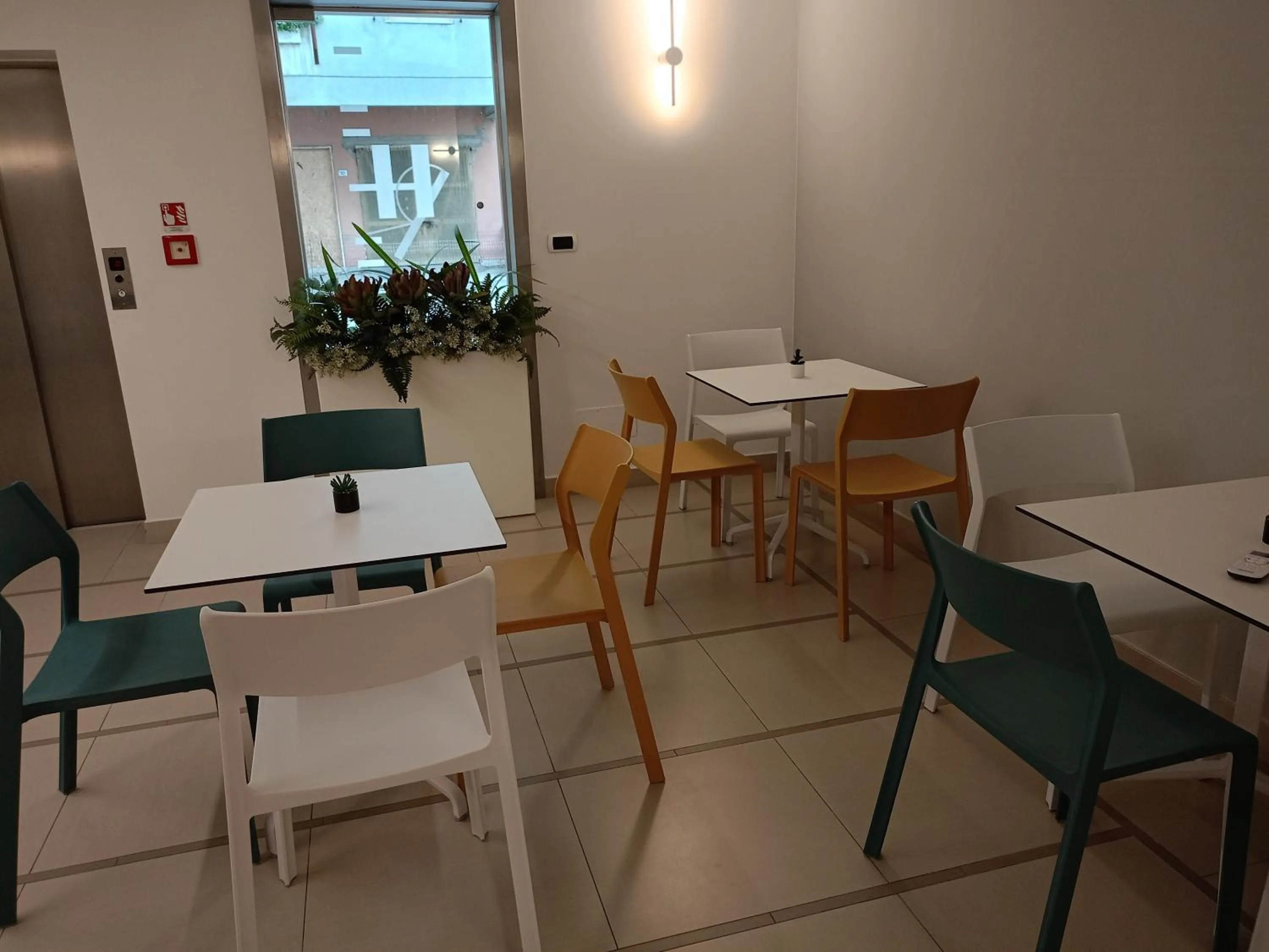 Seating area in Hotel Riviera