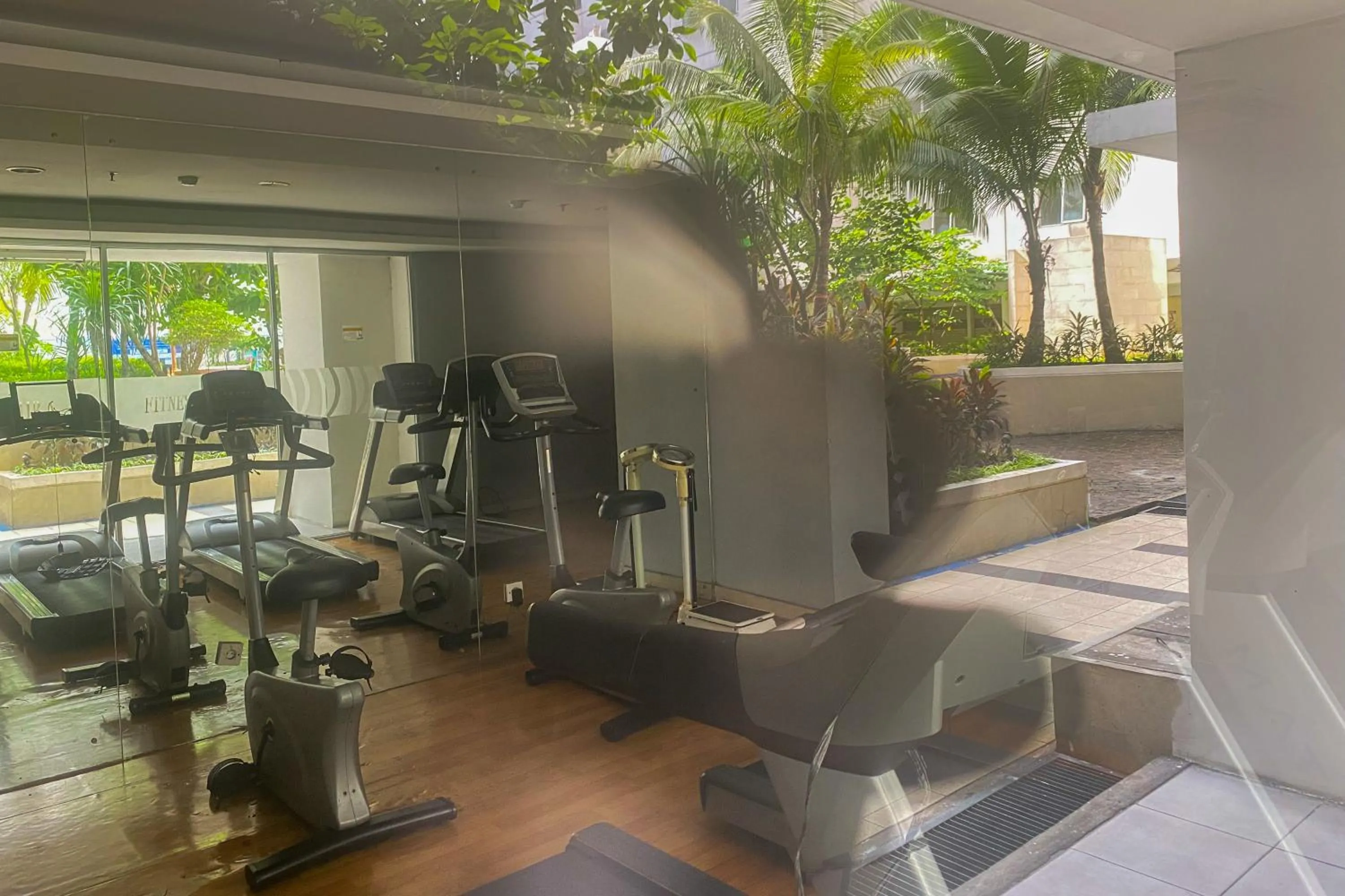 Fitness centre/facilities in Strategic and Simply 2BR at Bassura City Apartment By Travelio