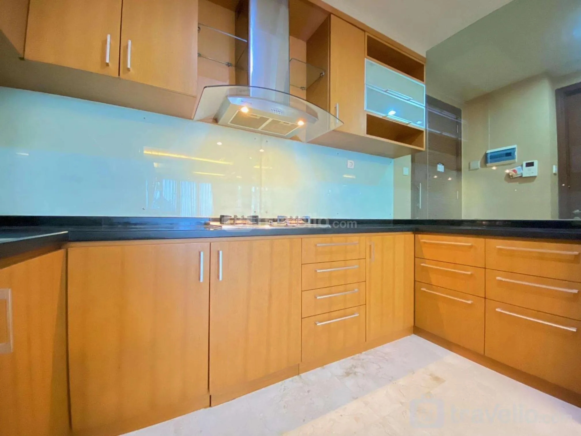 Kitchen or kitchenette in Spacious 2BR at Dago Butik Apartment By Travelio