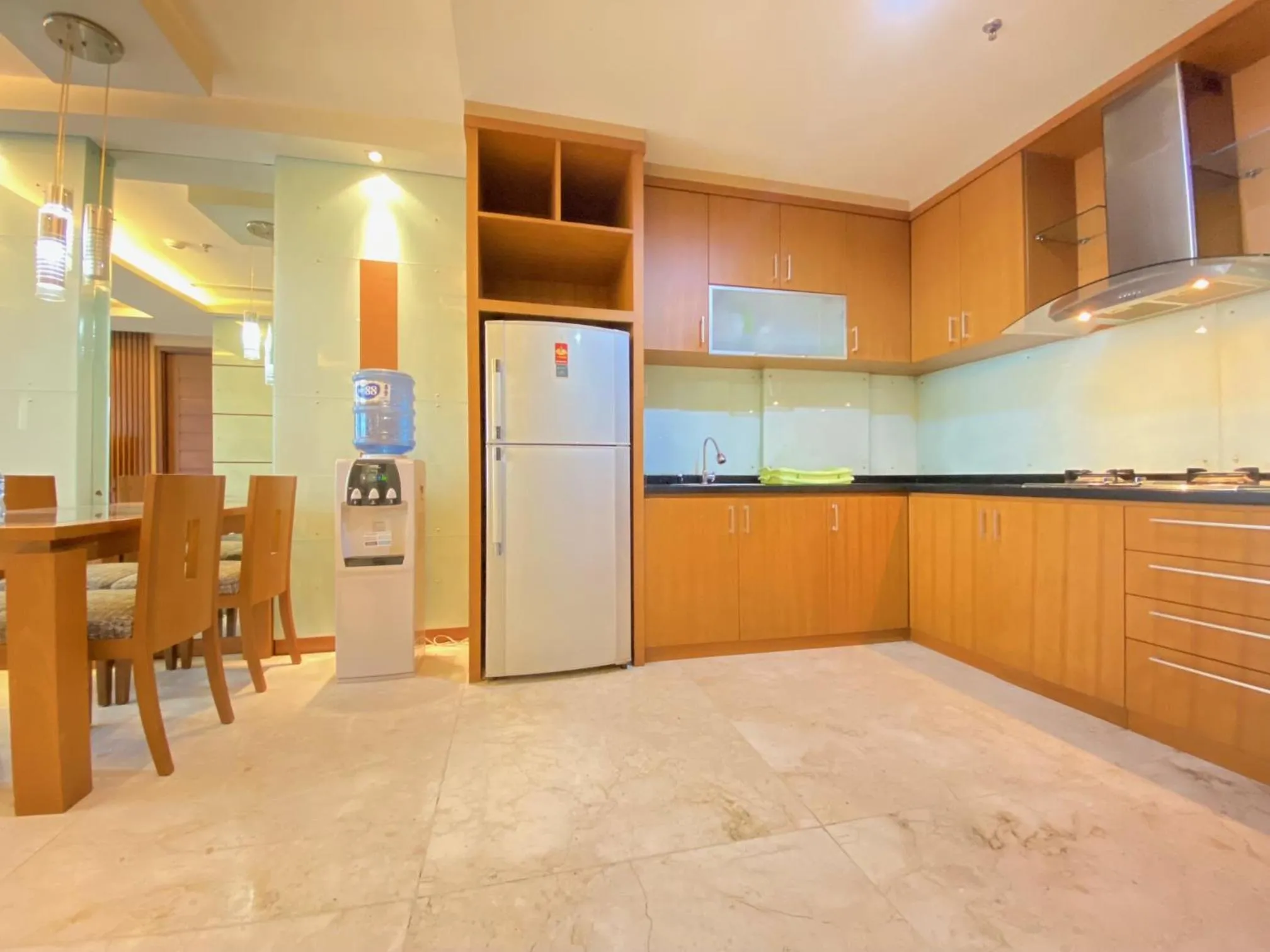 Kitchen or kitchenette in Spacious 2BR at Dago Butik Apartment By Travelio