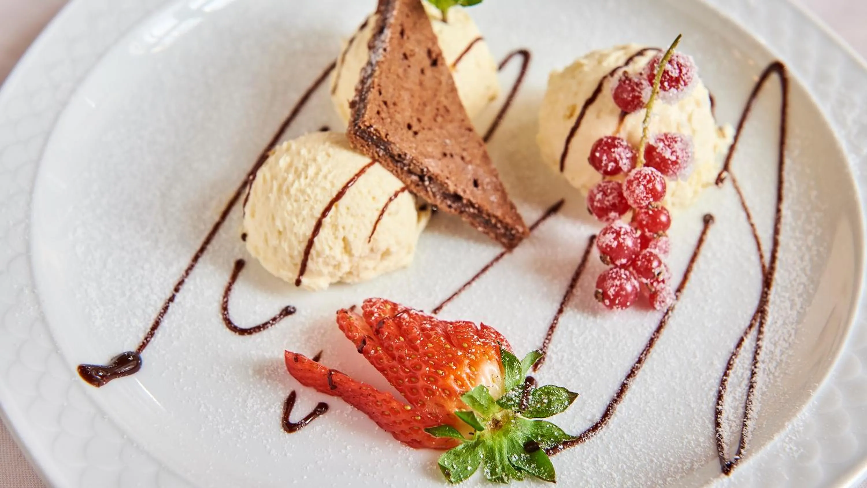 Food close-up in Klosterhotel Kreuz