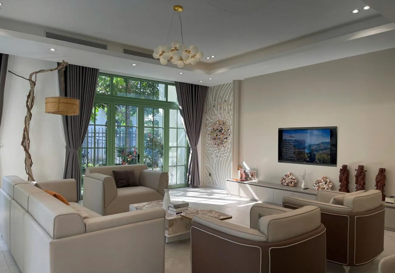 Living room in Elyday Apartment Hillside Phu Quoc - Sea & Firework view