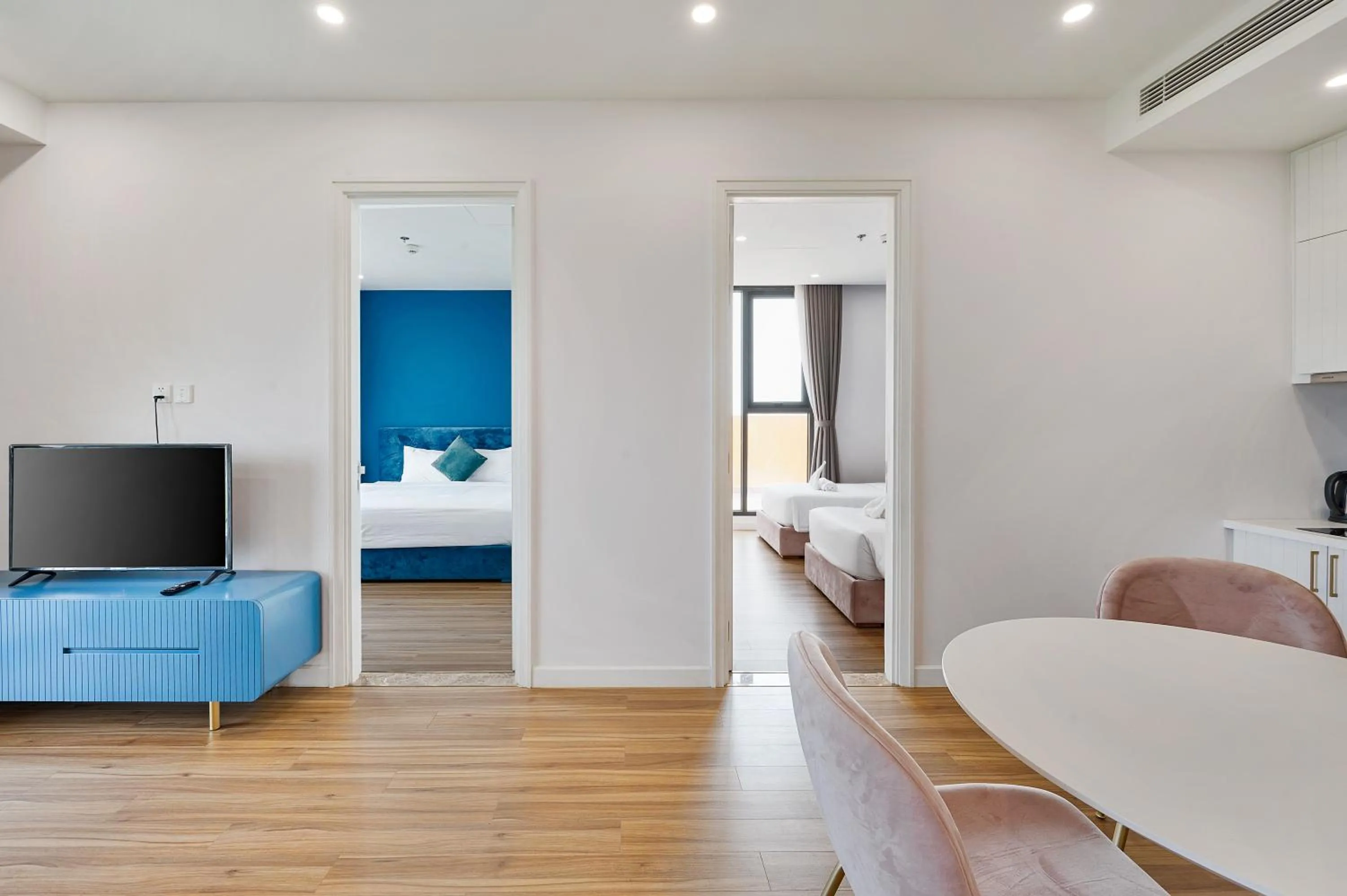 Photo of the whole room, Bed in Elyday Apartment Hillside Phu Quoc - Sea & Firework view