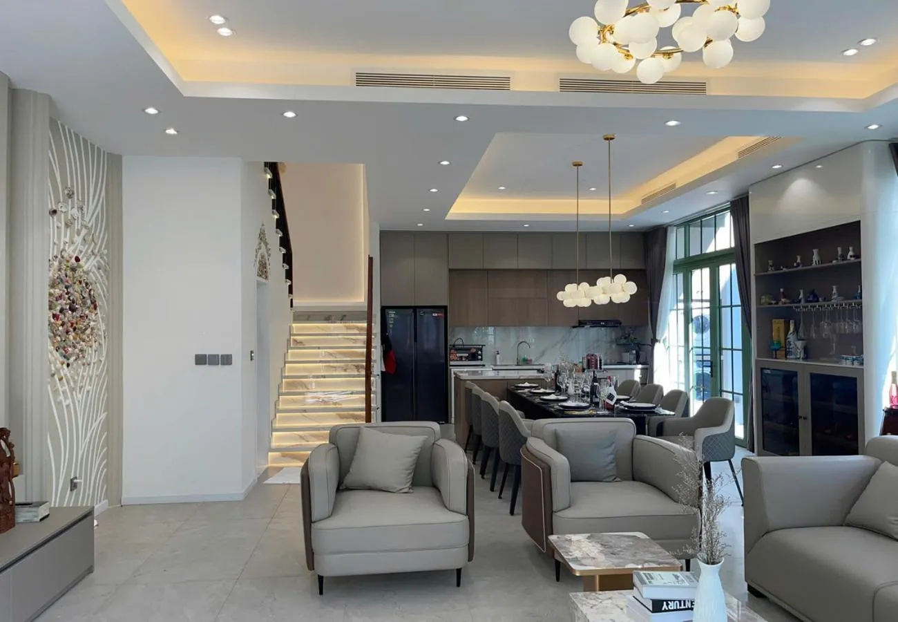 Kitchen or kitchenette in Elyday Apartment Hillside Phu Quoc - Sea & Firework view