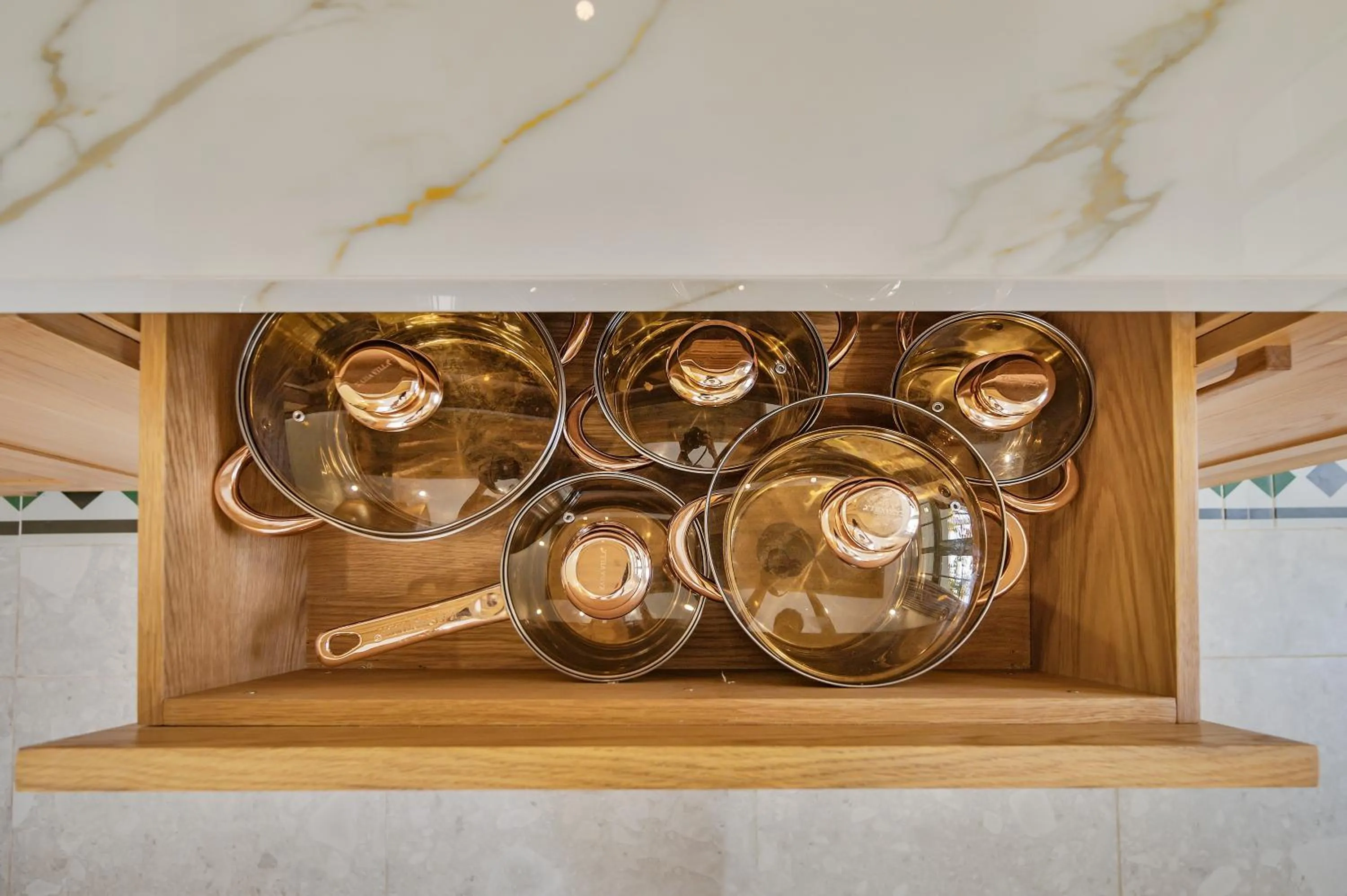 Kitchen or kitchenette in Elyday Apartment Hillside Phu Quoc - Sea & Firework view