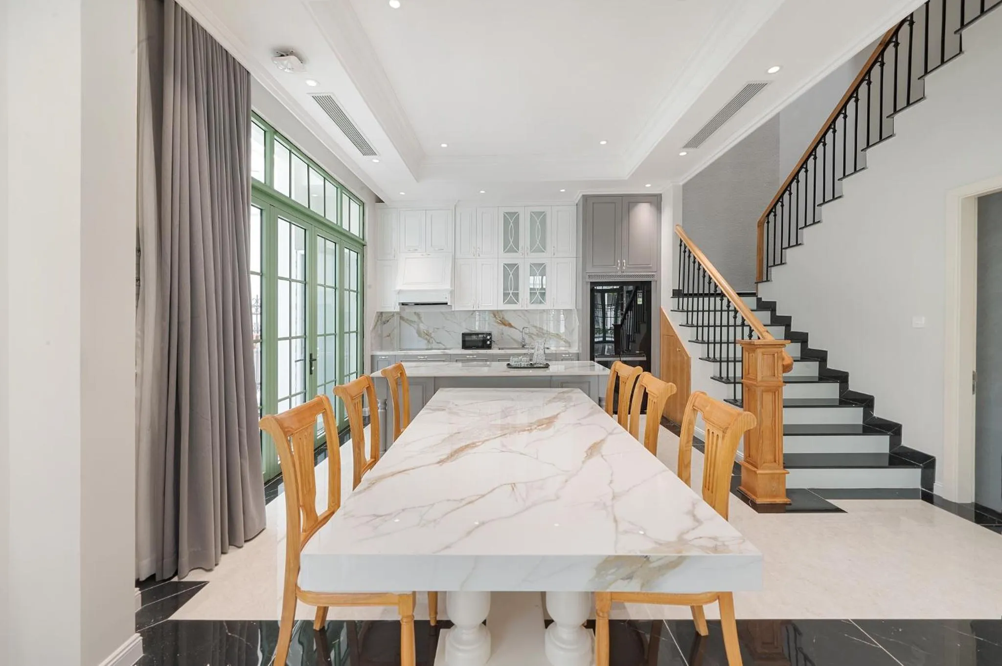 Kitchen or kitchenette in Elyday Apartment Hillside Phu Quoc - Sea & Firework view