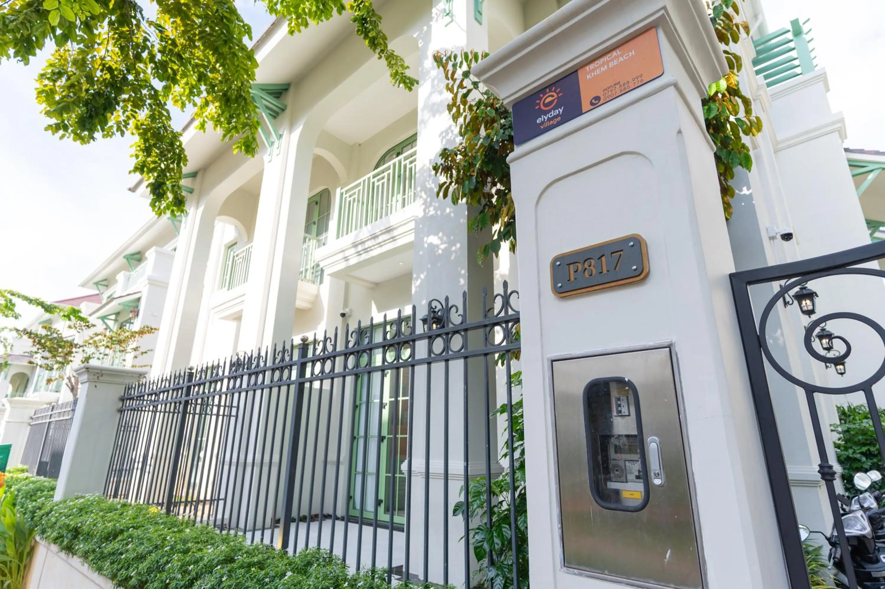 Facade/entrance in Elyday Apartment Hillside Phu Quoc - Sea & Firework view