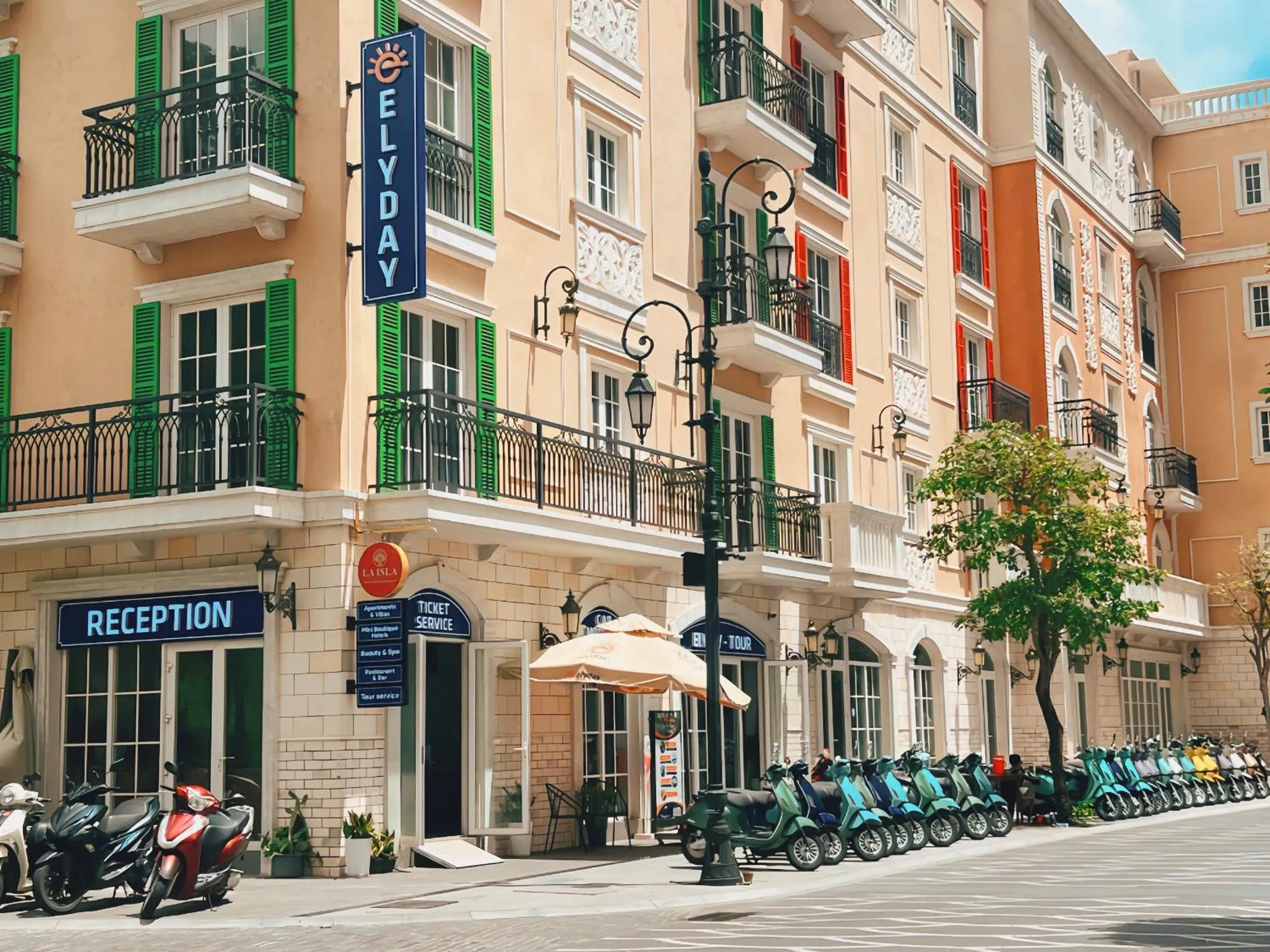 concierge in Elyday Apartment Hillside Phu Quoc - Sea & Firework view