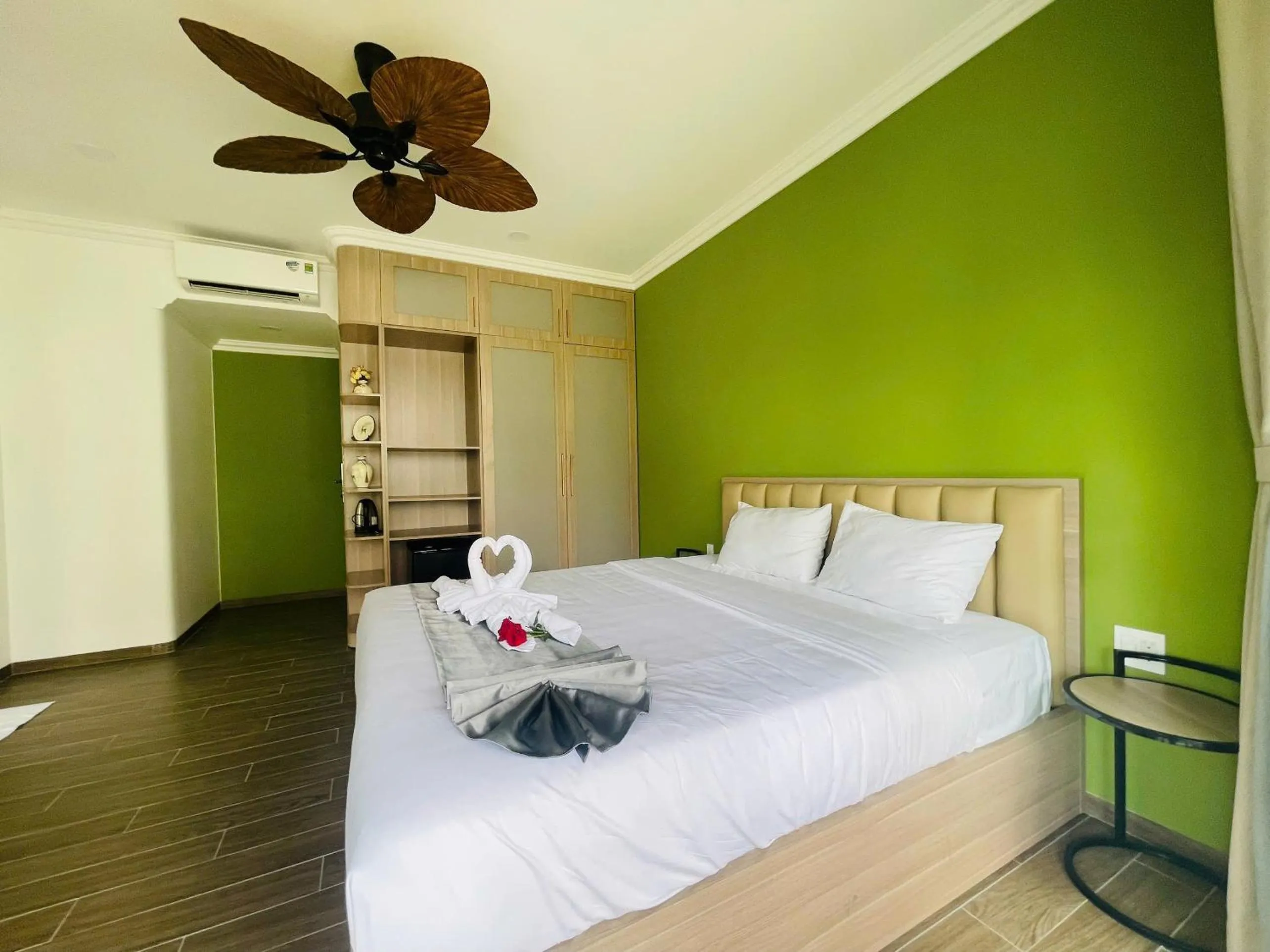 Photo of the whole room, Bed in Elyday Apartment Hillside Phu Quoc - Sea & Firework view