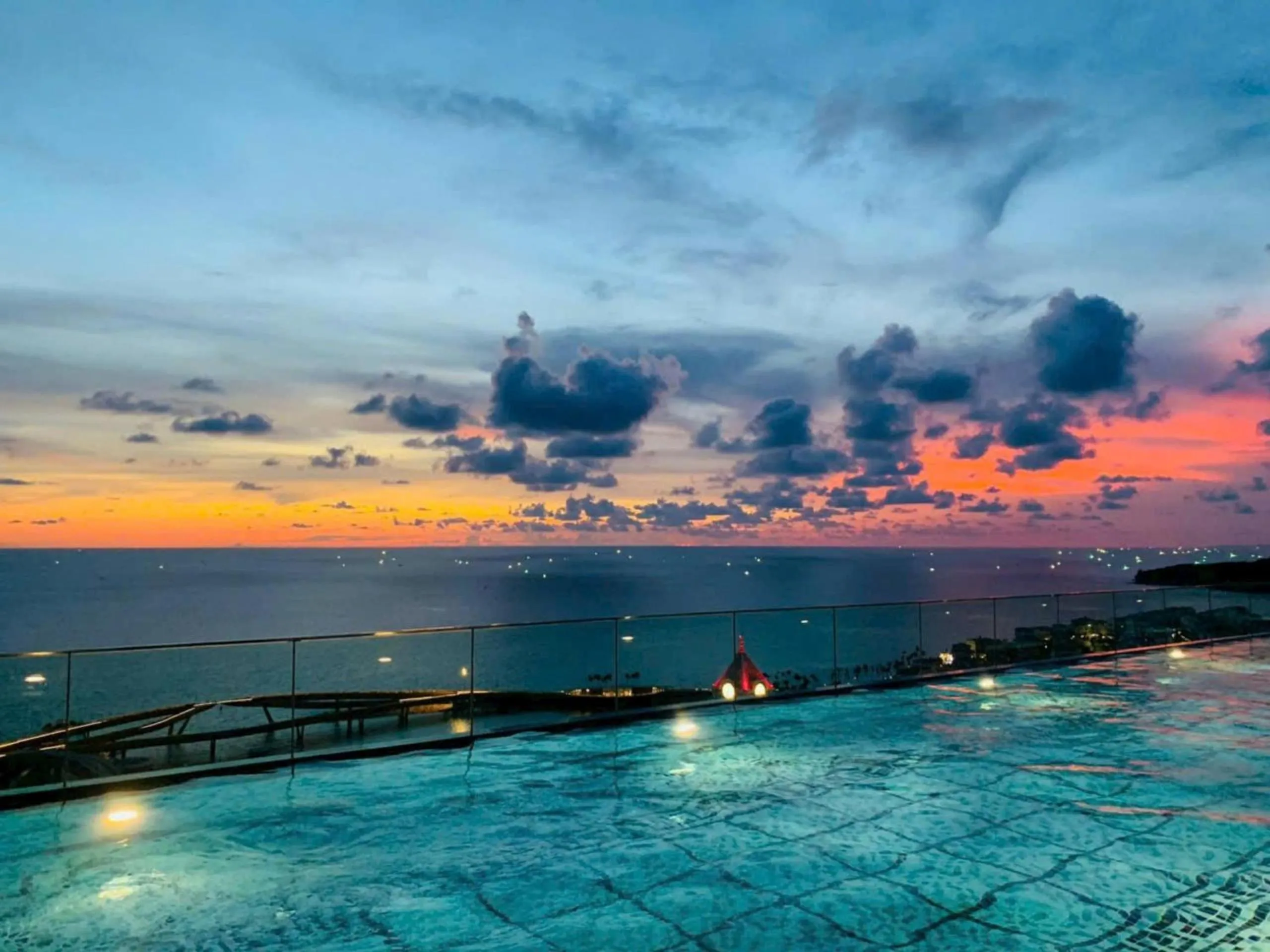 Swimming pool in Elyday Apartment Hillside Phu Quoc - Sea & Firework view