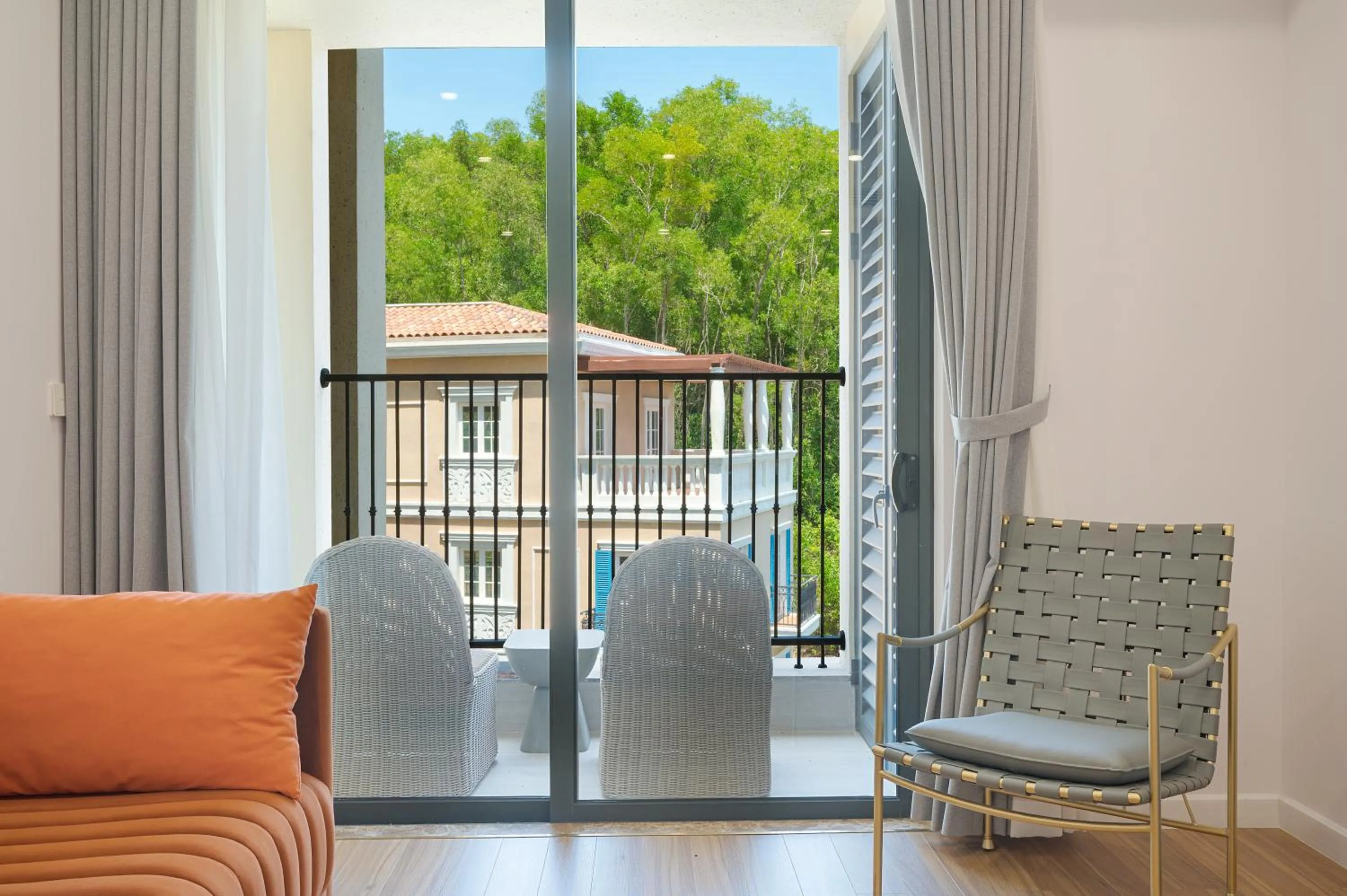 Quiet street view in Elyday Apartment Hillside Phu Quoc - Sea & Firework view