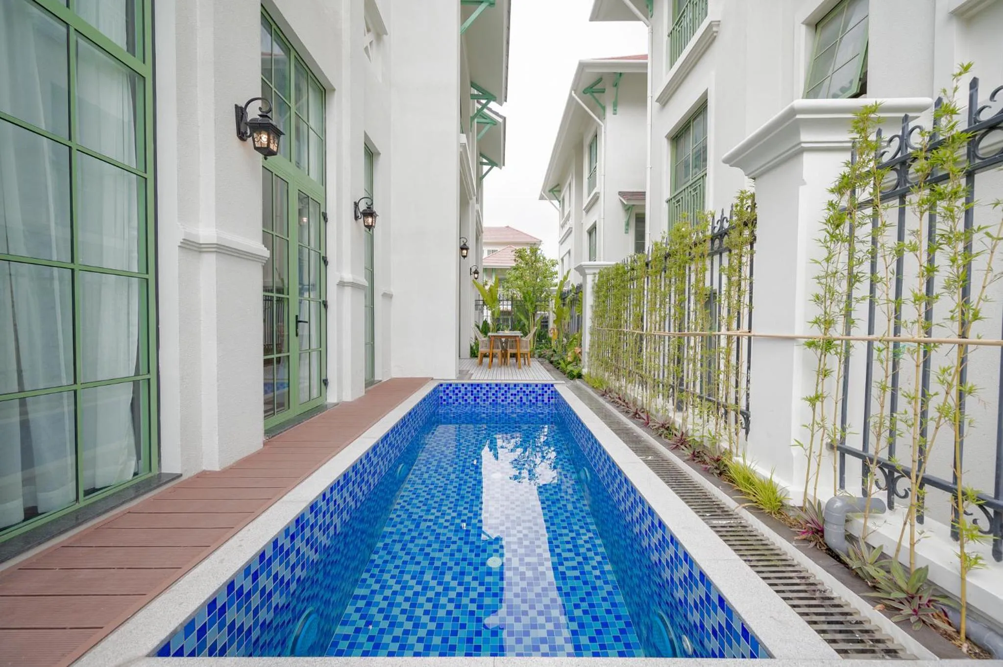 Swimming pool in Elyday Apartment Hillside Phu Quoc - Sea & Firework view