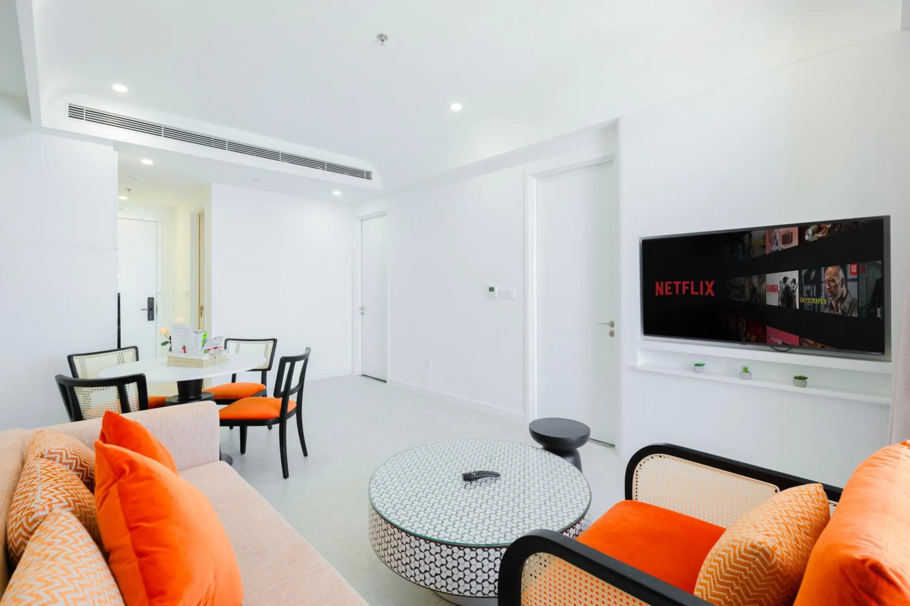 Living room in Elyday Apartment Hillside Phu Quoc - Sea & Firework view