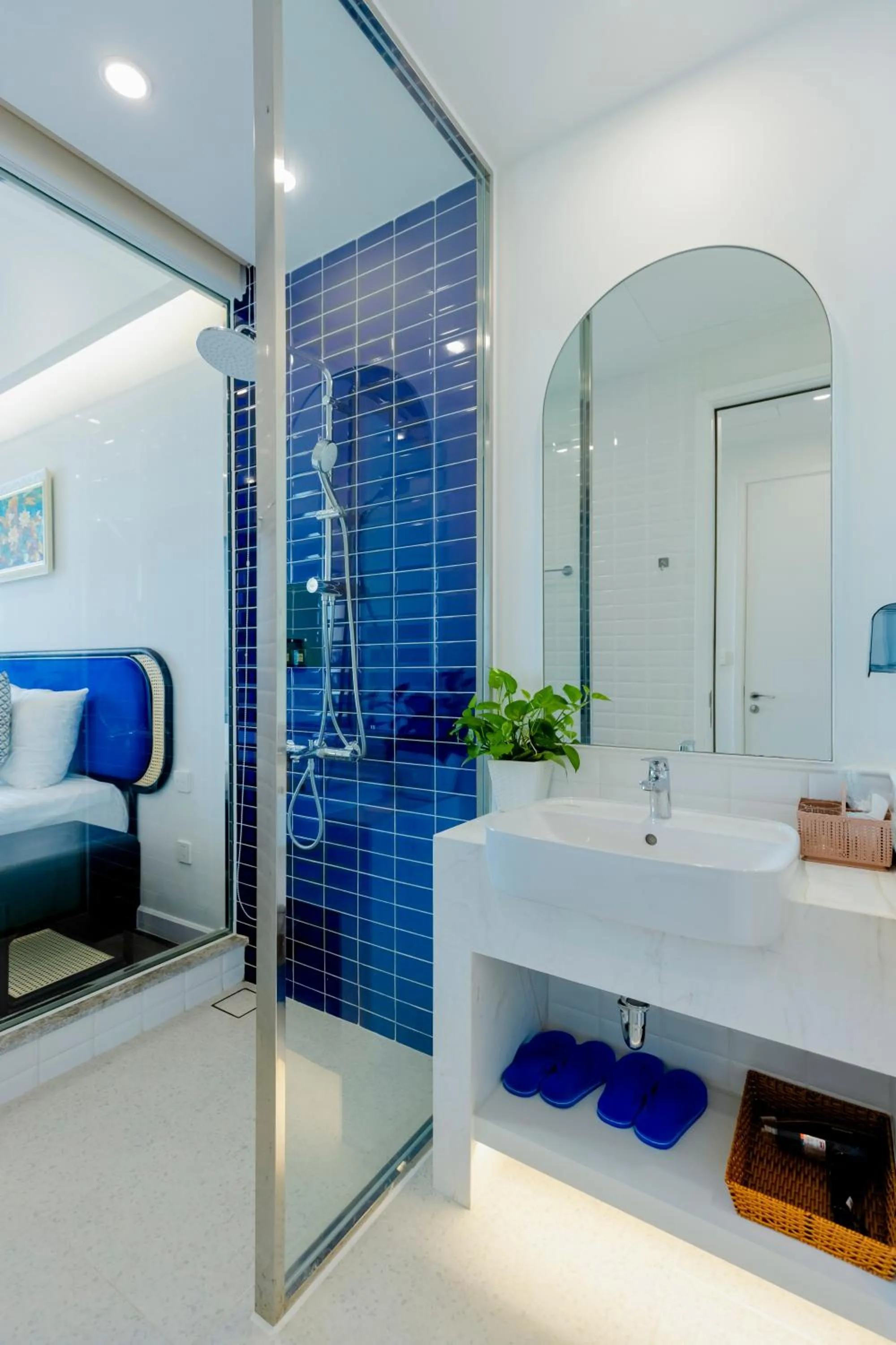 Bathroom in Elyday Apartment Hillside Phu Quoc - Sea & Firework view