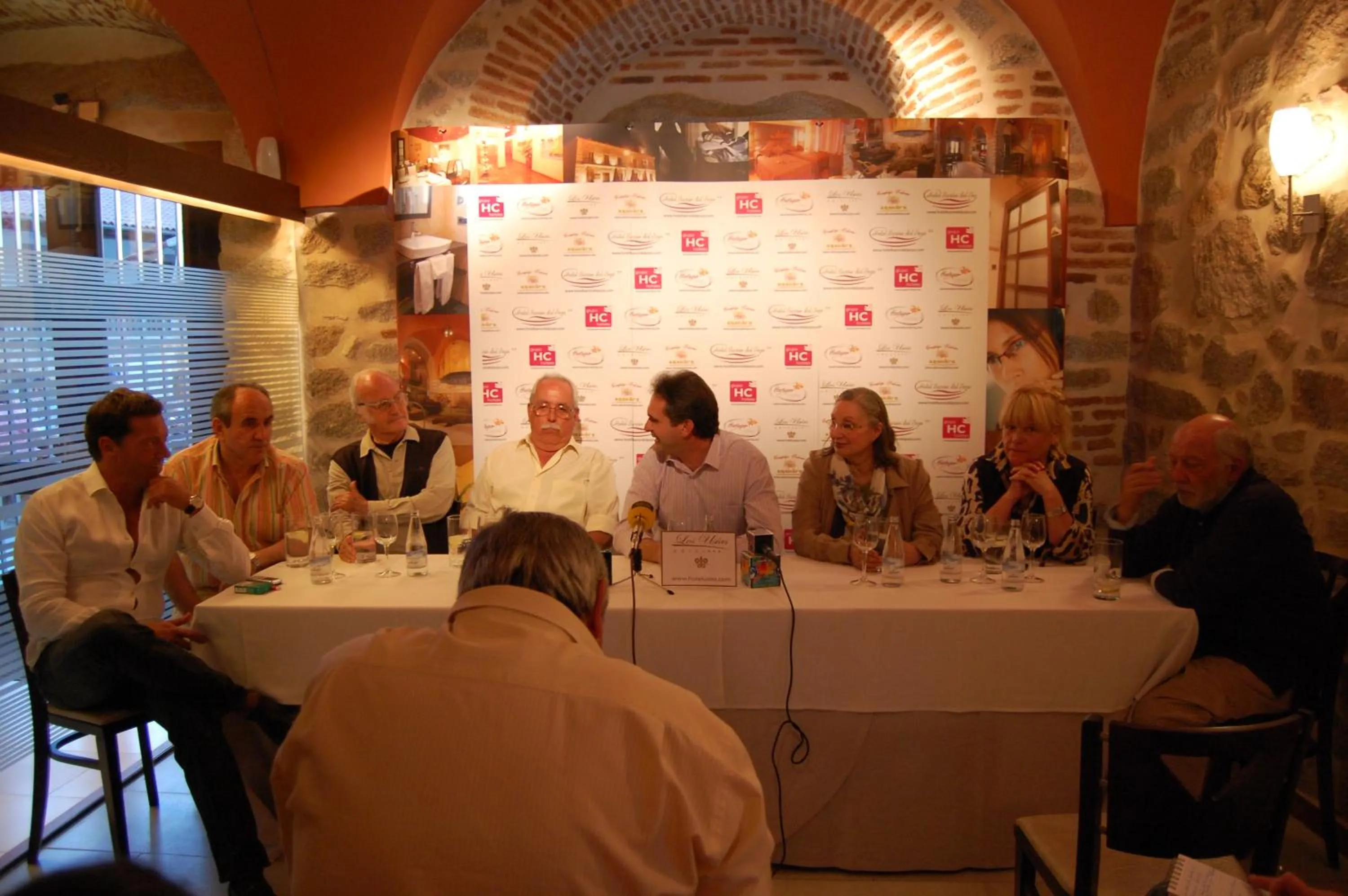 group of guests in Hotel Los Usías