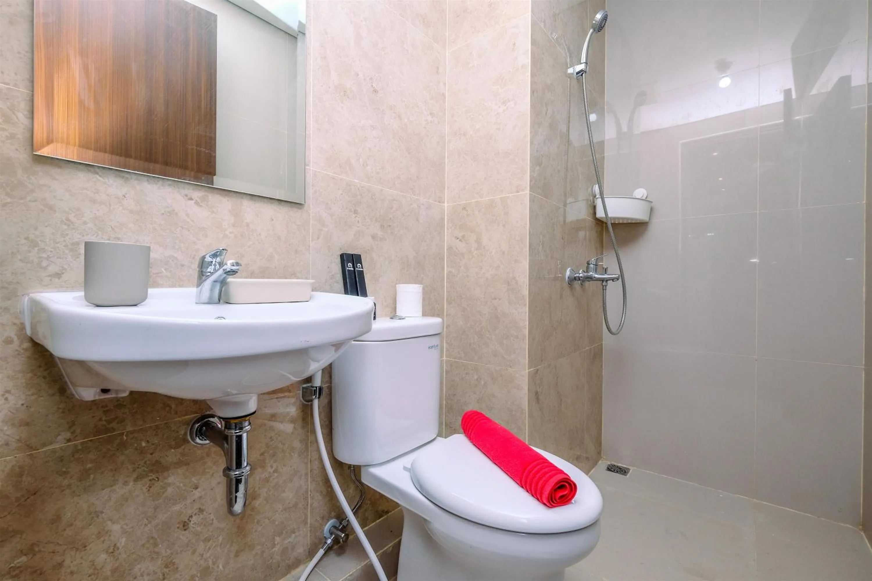 Good Deal 2BR at High Floor Transpark Cibubur Apartment By Travelio