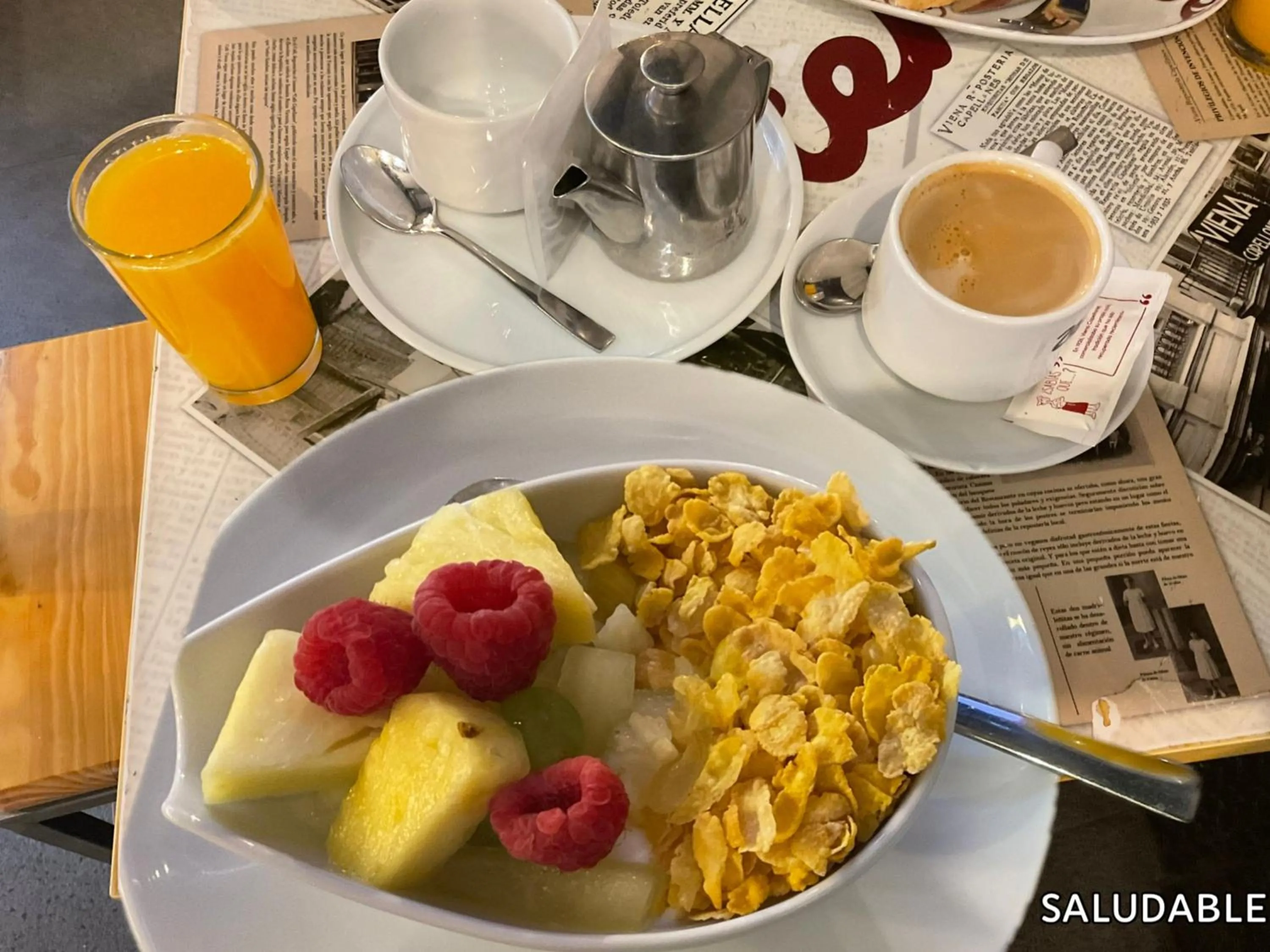 Breakfast in Luz Madrid Rooms