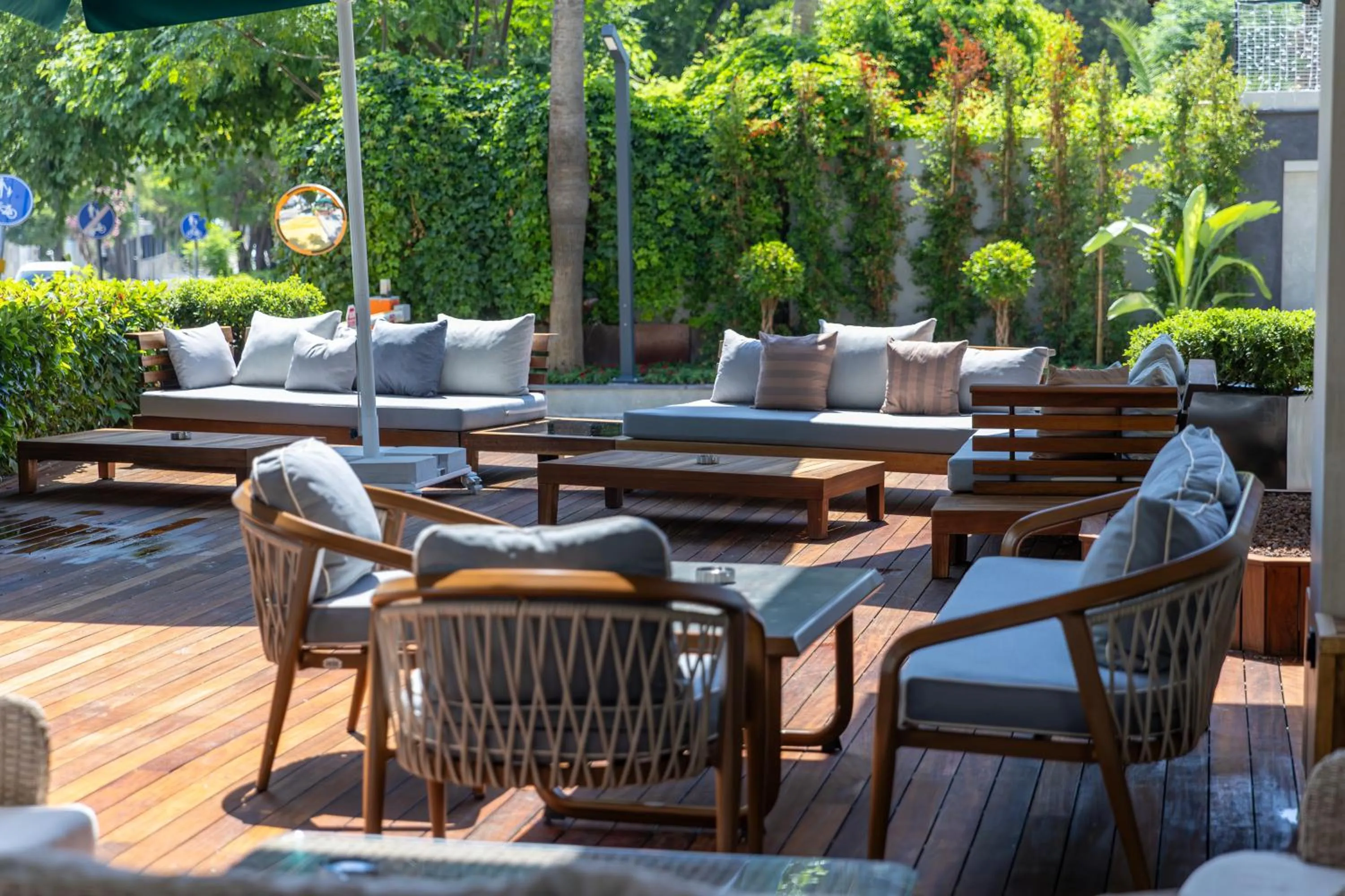 Patio in Delta Hotels by Marriott Antalya Lara - Adult Only 18 Plus