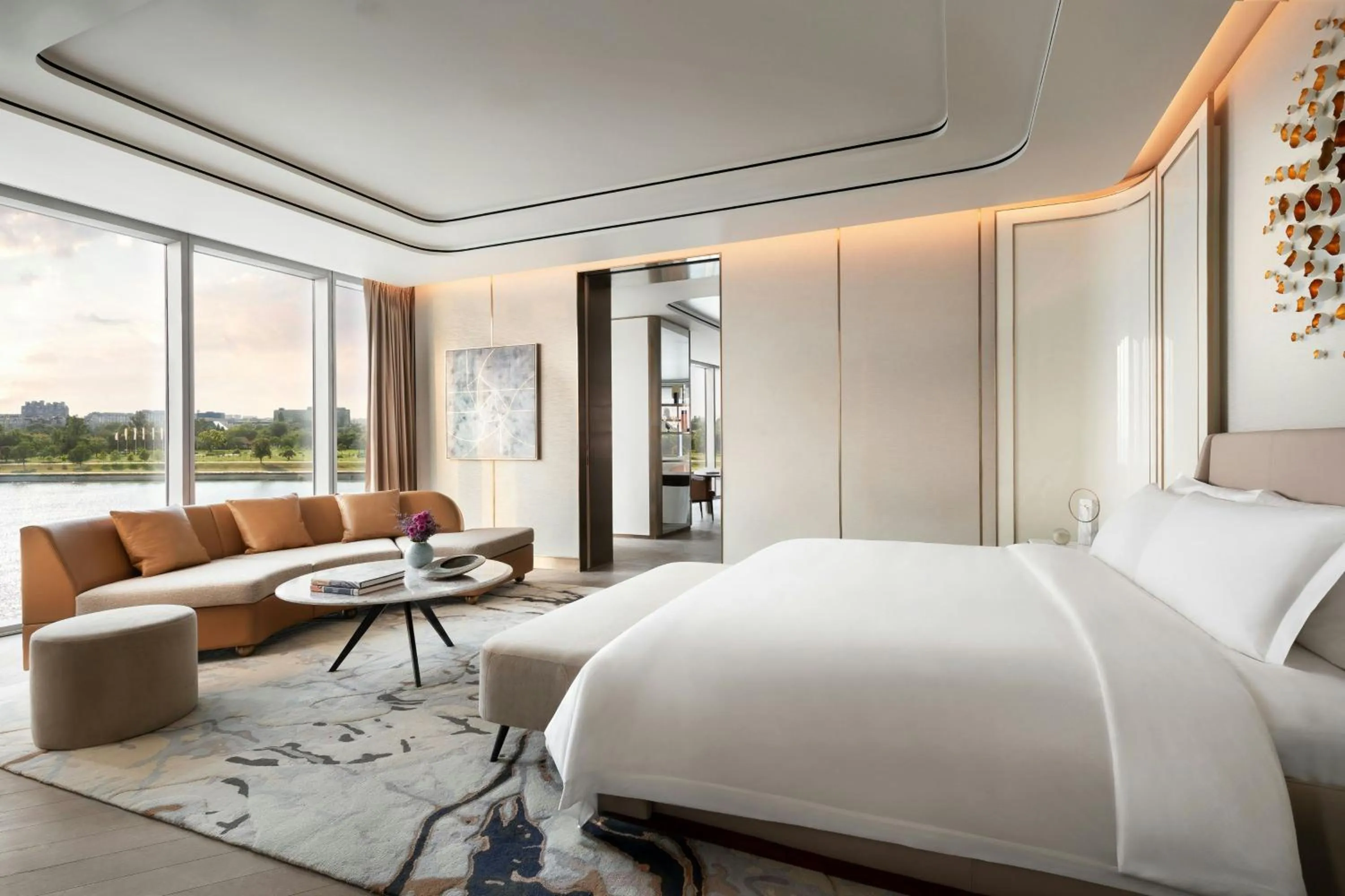 Bedroom, Bed in The St. Regis Belgrade