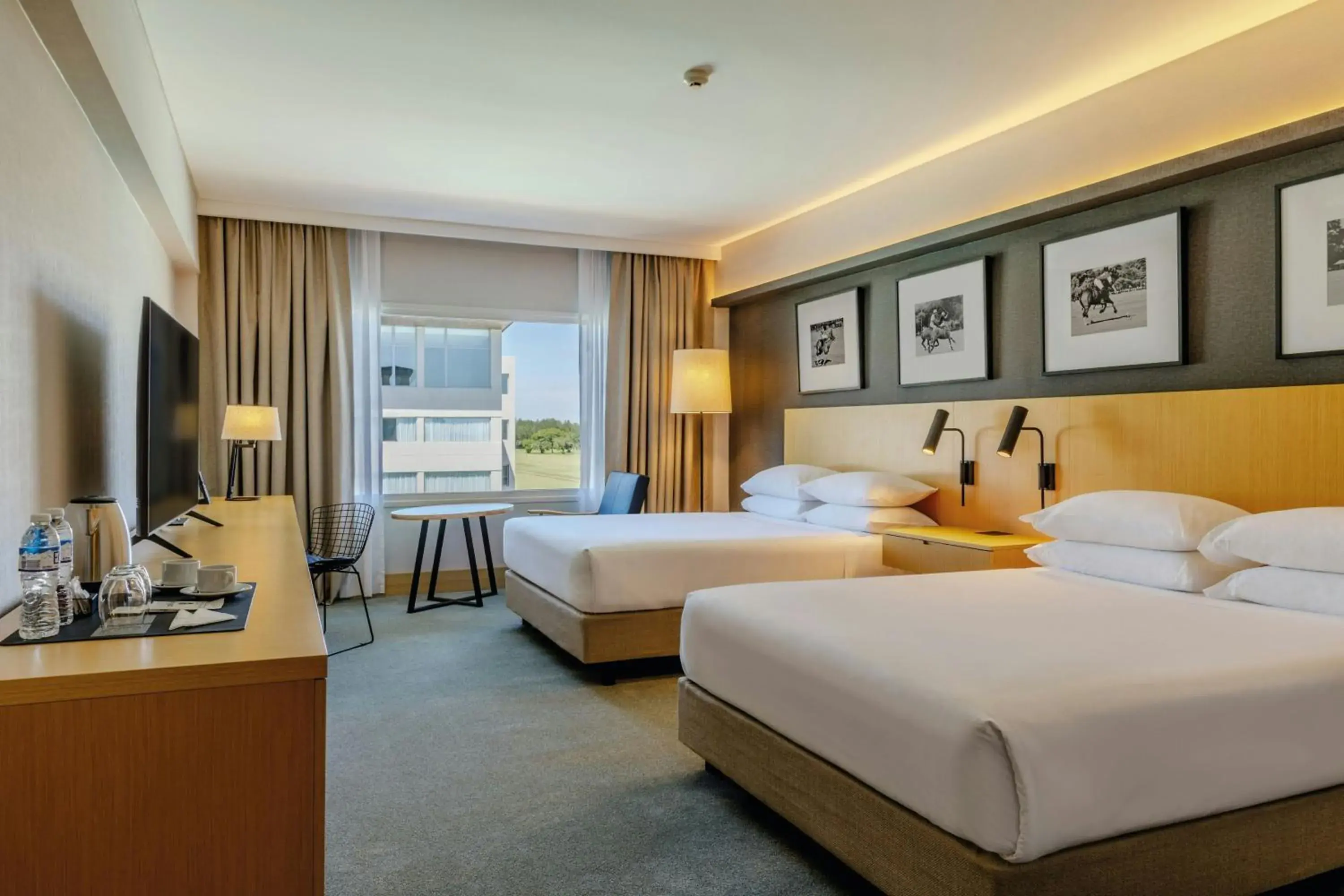 Deluxe Queen Room with Two Queen Beds - Pool View in Sheraton Buenos Aires Greenville Polo & Resort Deluxe Queen Room with Two Queen Beds - Pool View in Sheraton Buenos Aires Greenville Polo & Resort