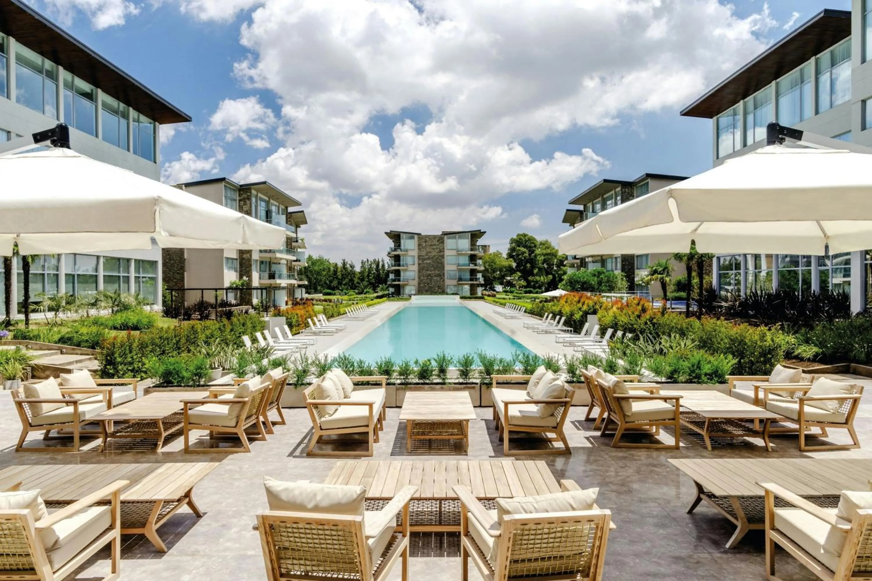 Property building in Sheraton Buenos Aires Greenville Polo & Resort