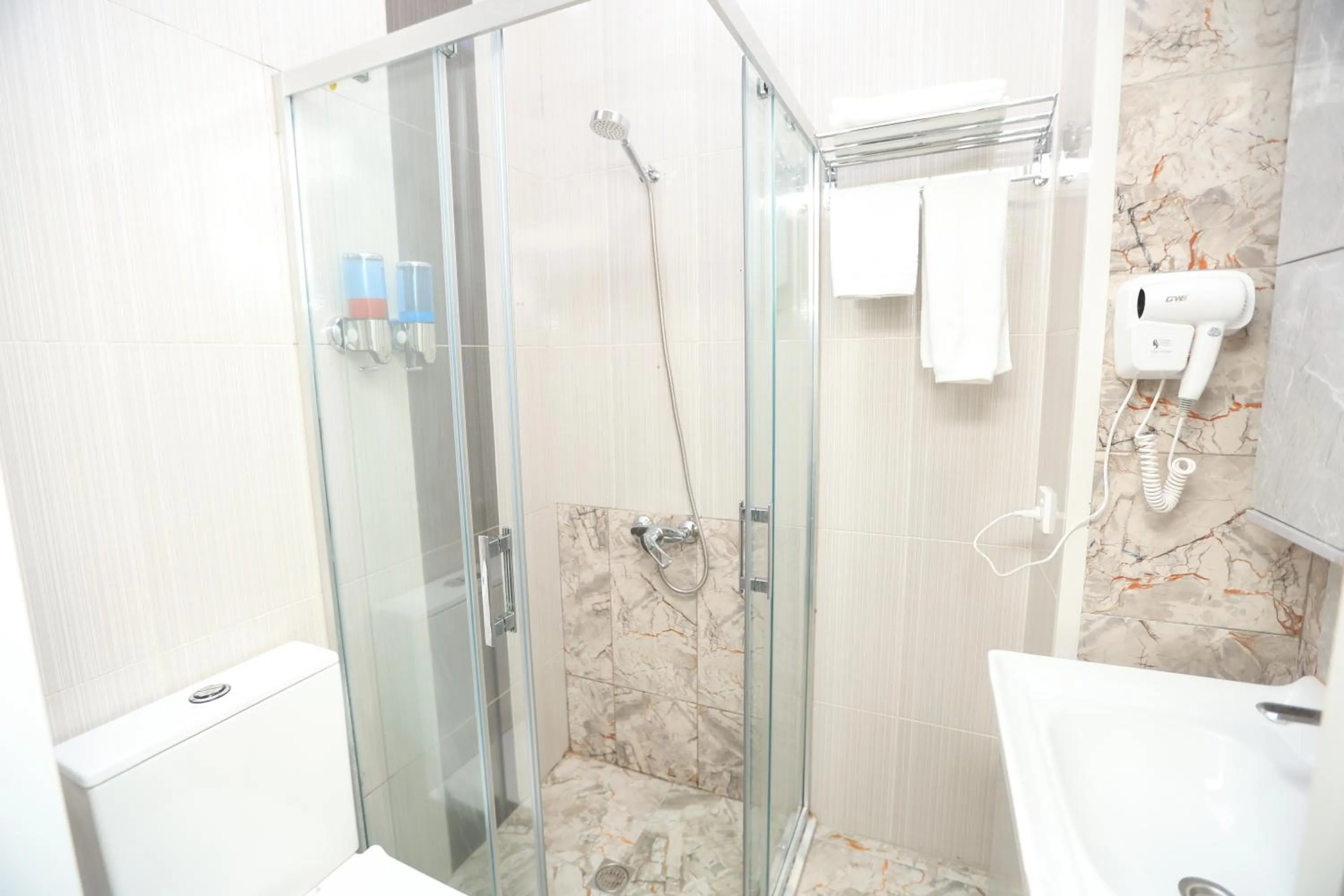 Shower in NH Nizami Hotel