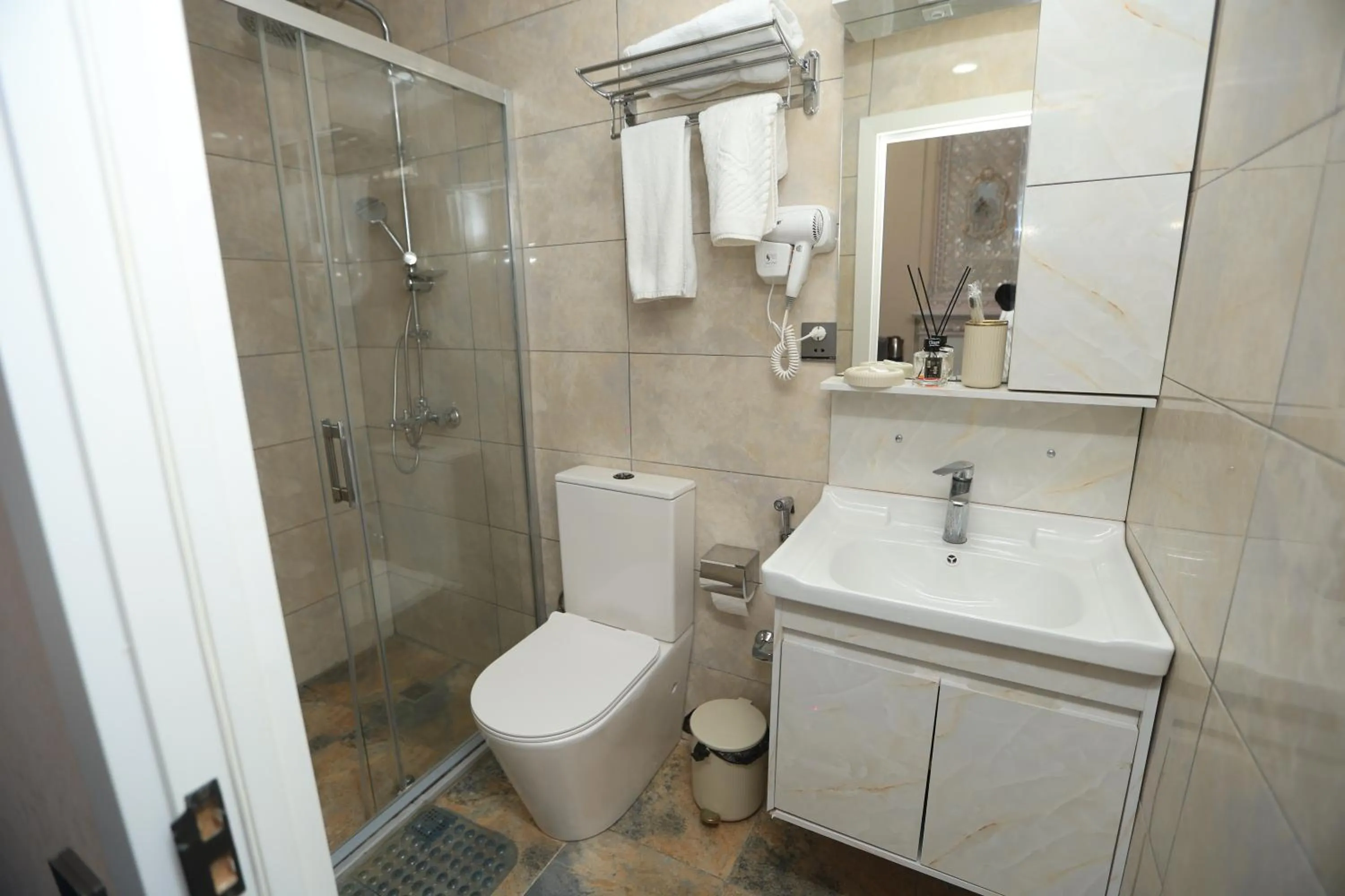 Shower in NH Nizami Hotel