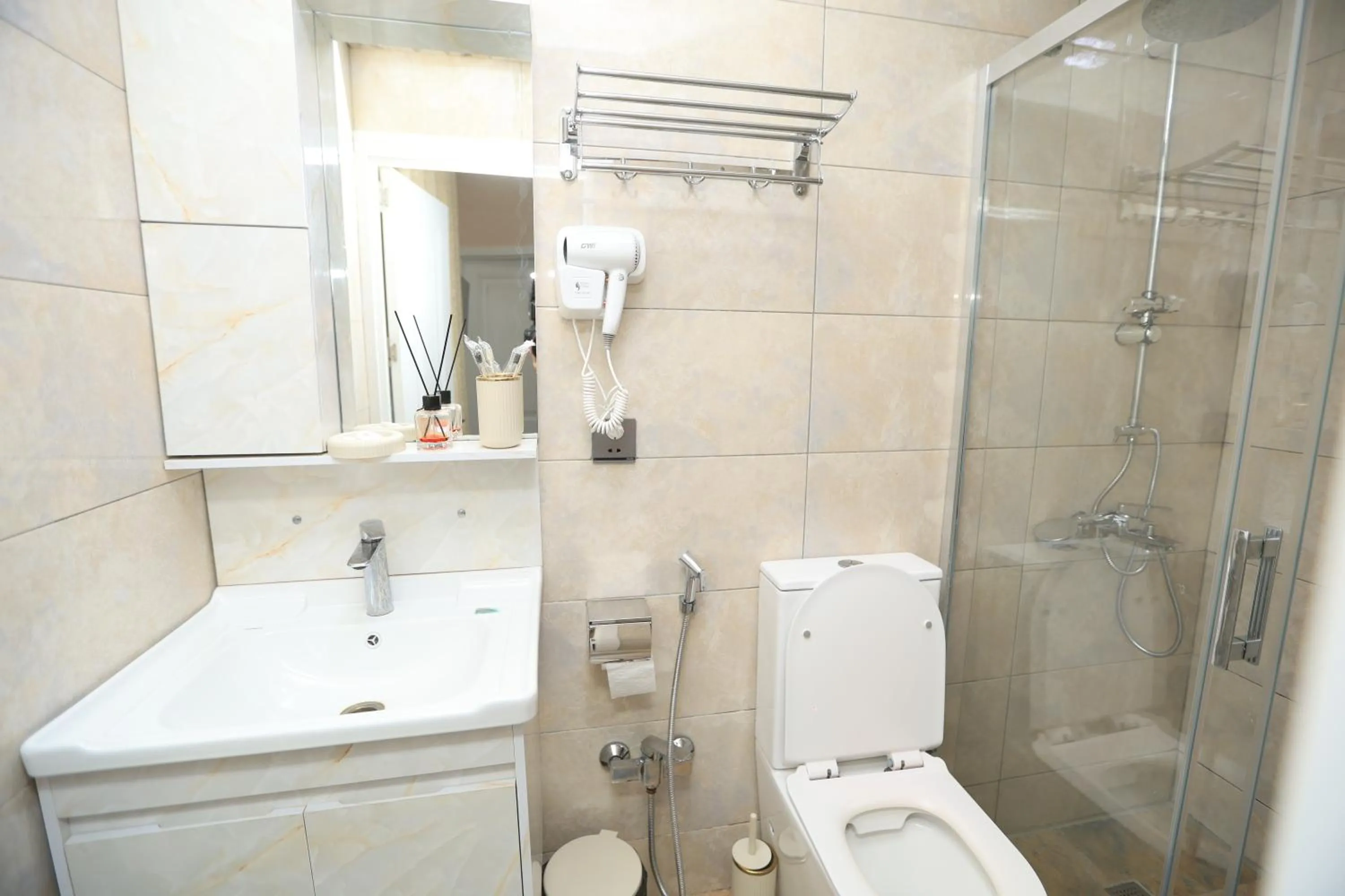 Shower in NH Nizami Hotel