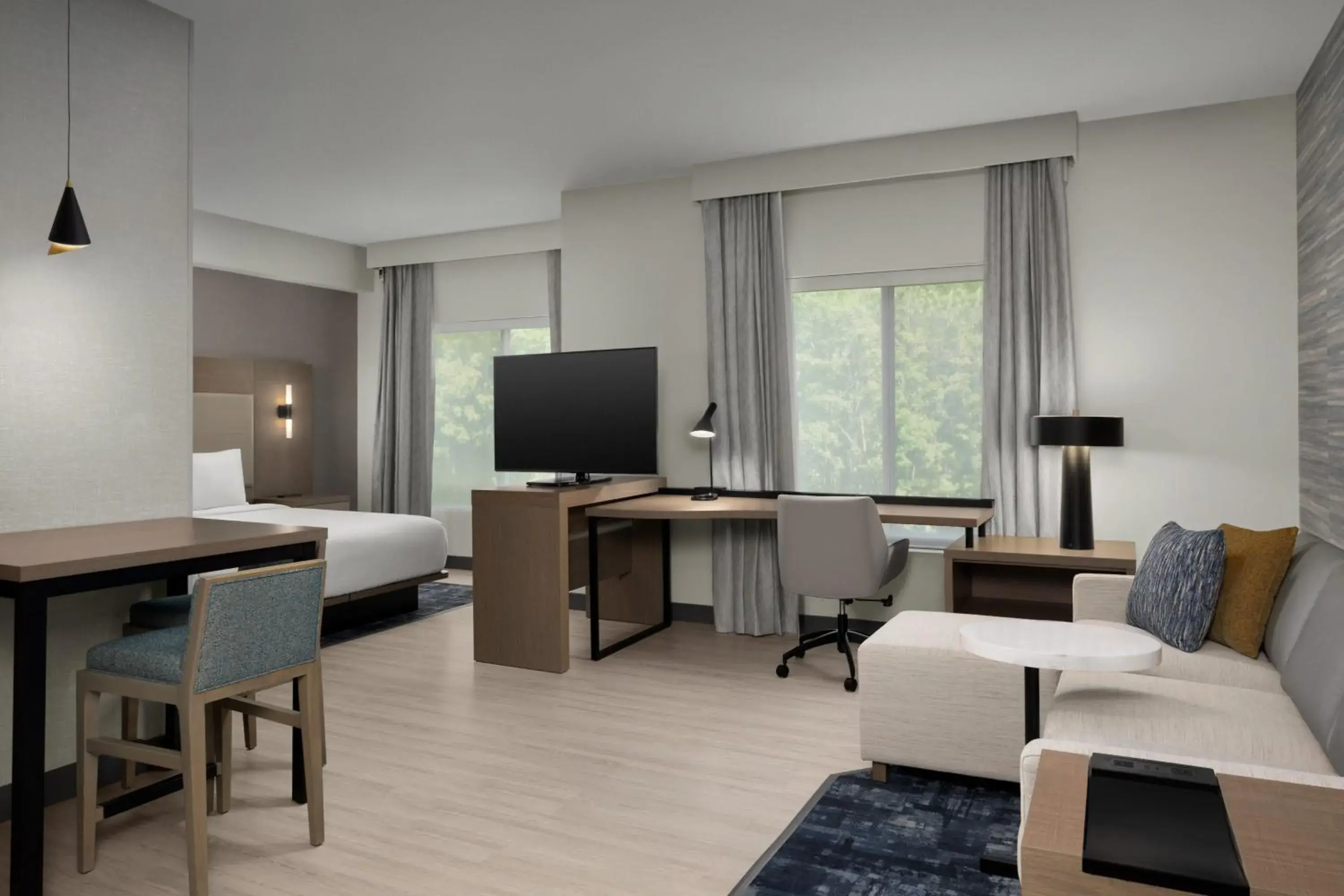 King Studio with Sofa Bed in Residence Inn by Marriott Ocean Township King Studio with Sofa Bed in Residence Inn by Marriott Ocean Township