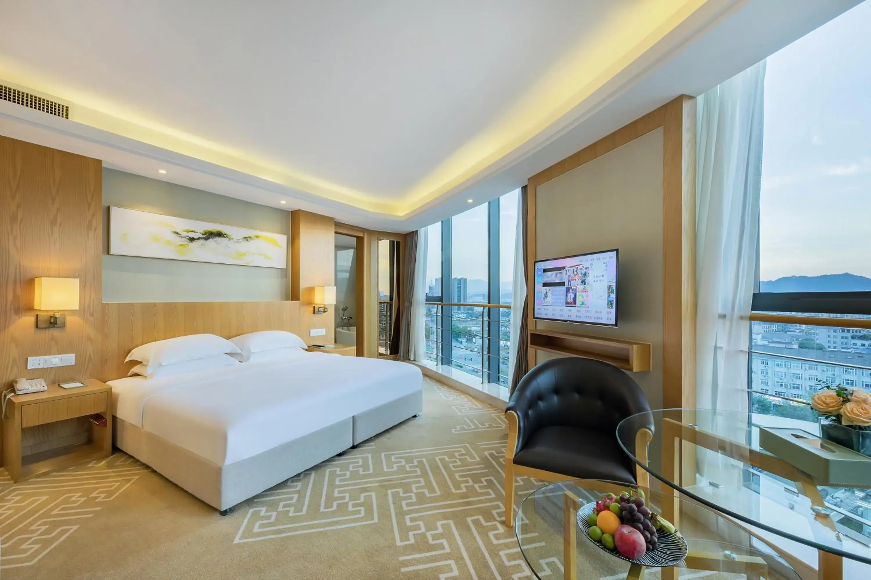 Grand Full View King, Guest room, 1 King, City View in Courtyard by Marriott Anji Grand Full View King, Guest room, 1 King, City View in Courtyard by Marriott Anji