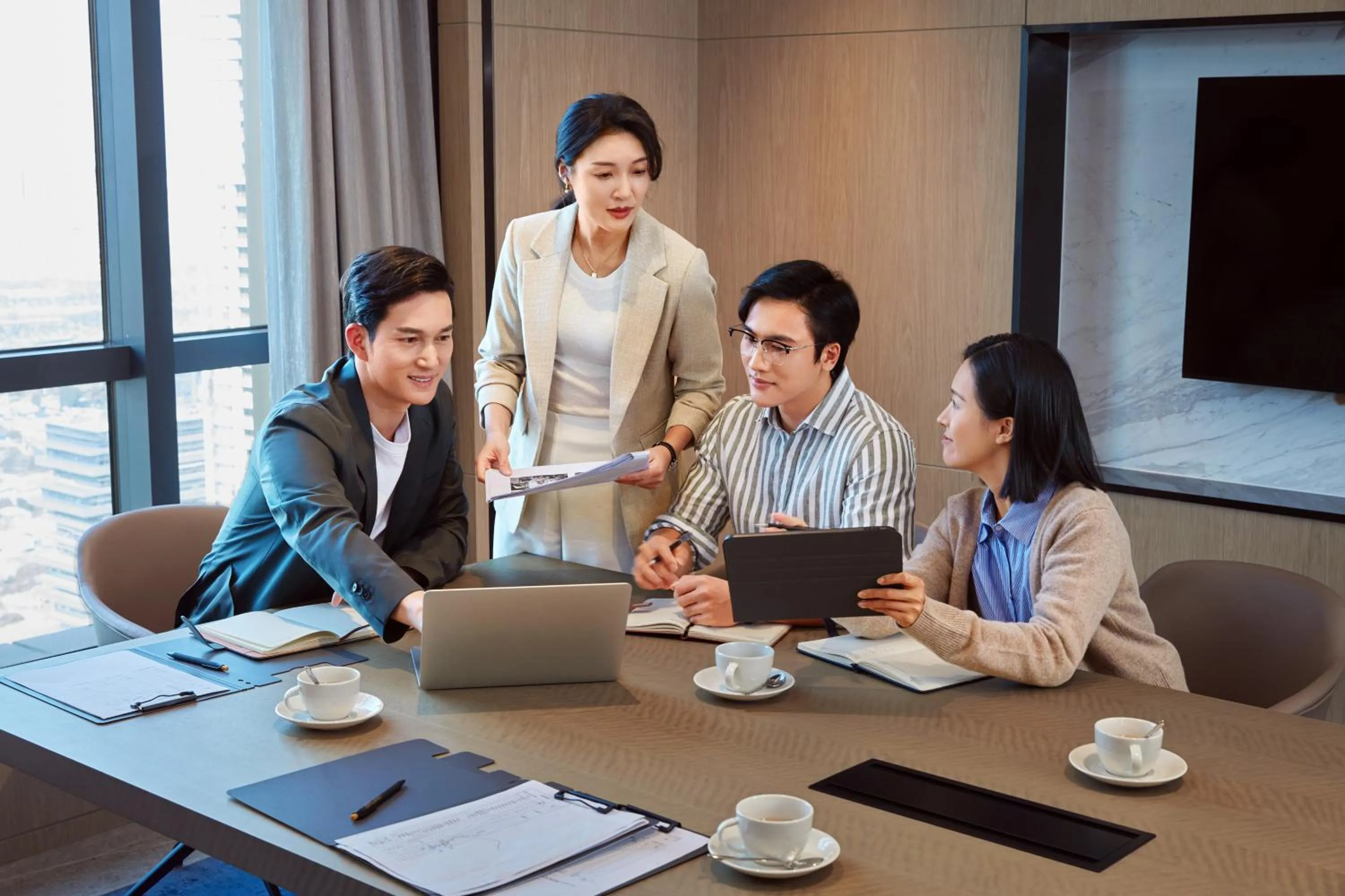 Meeting/conference room in Courtyard by Marriott Anji-Beside Zhebei Mall and Jiuzhou Mall,Live in downtown