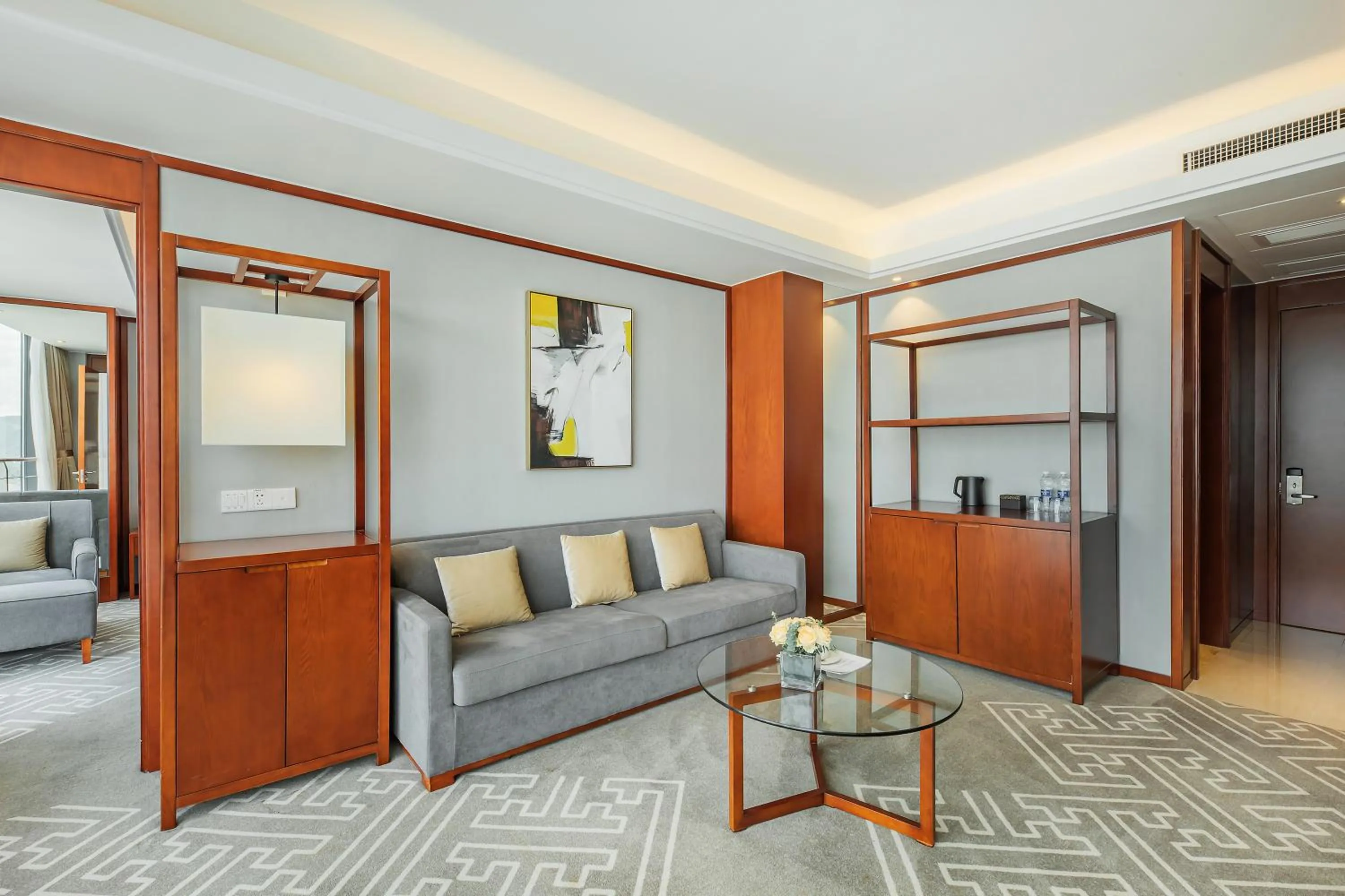 Photo of the whole room in Courtyard by Marriott Anji-Beside Zhebei Mall and Jiuzhou Mall,Live in downtown