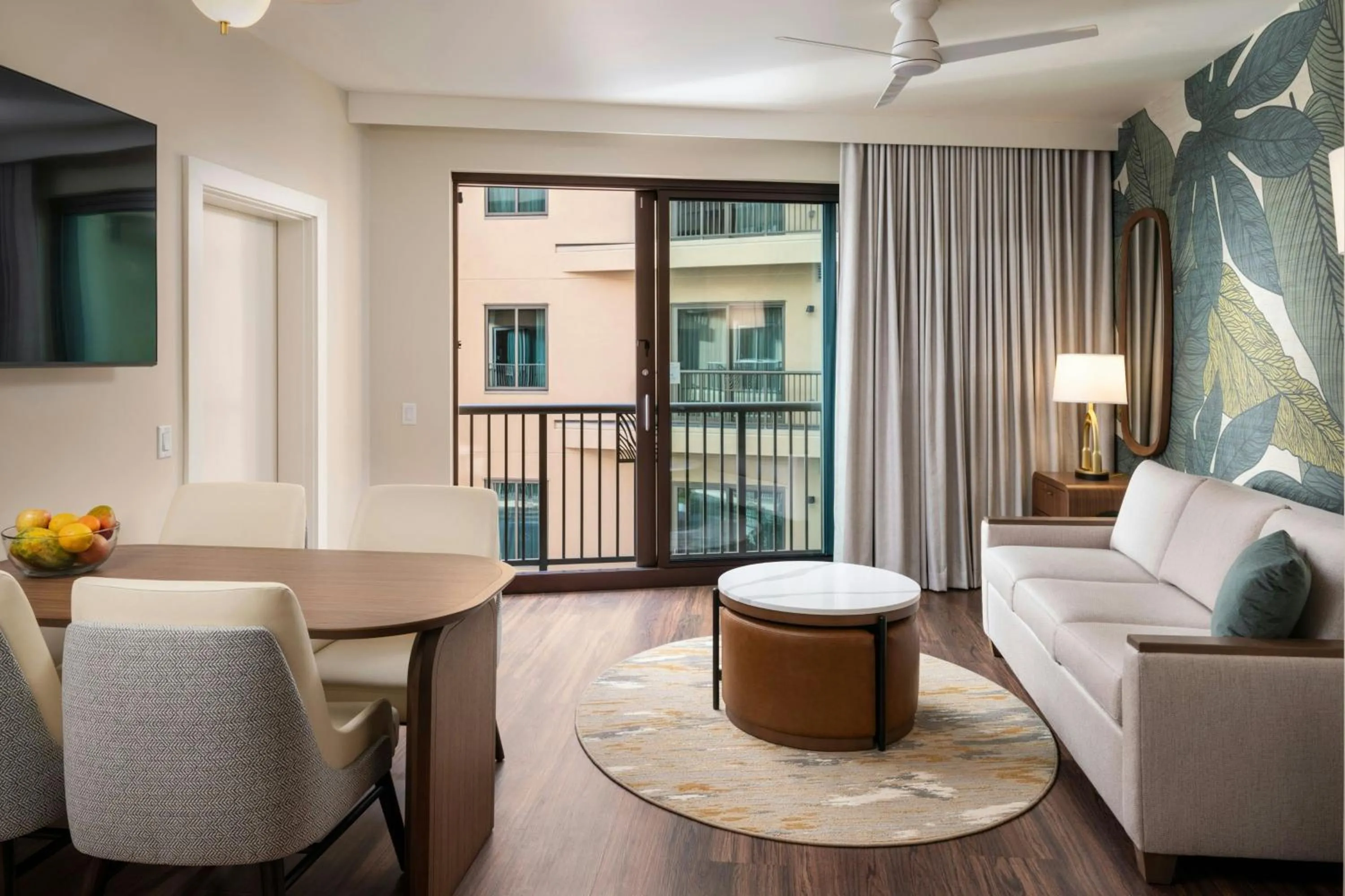 Living room in Marriott Vacation Club, Waikiki