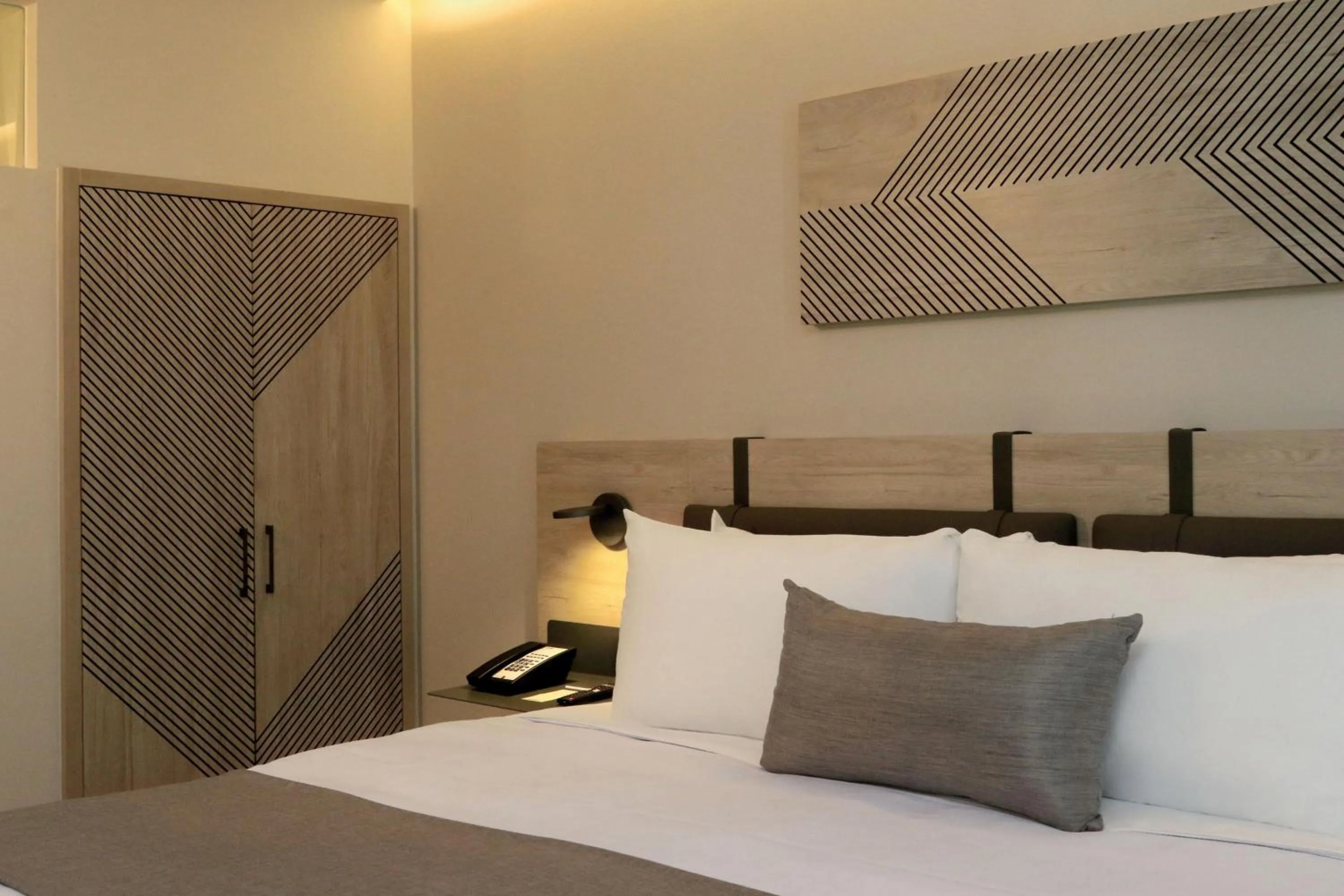 Photo of the whole room, Bed in City Express Plus by Marriott Monterrey Centro