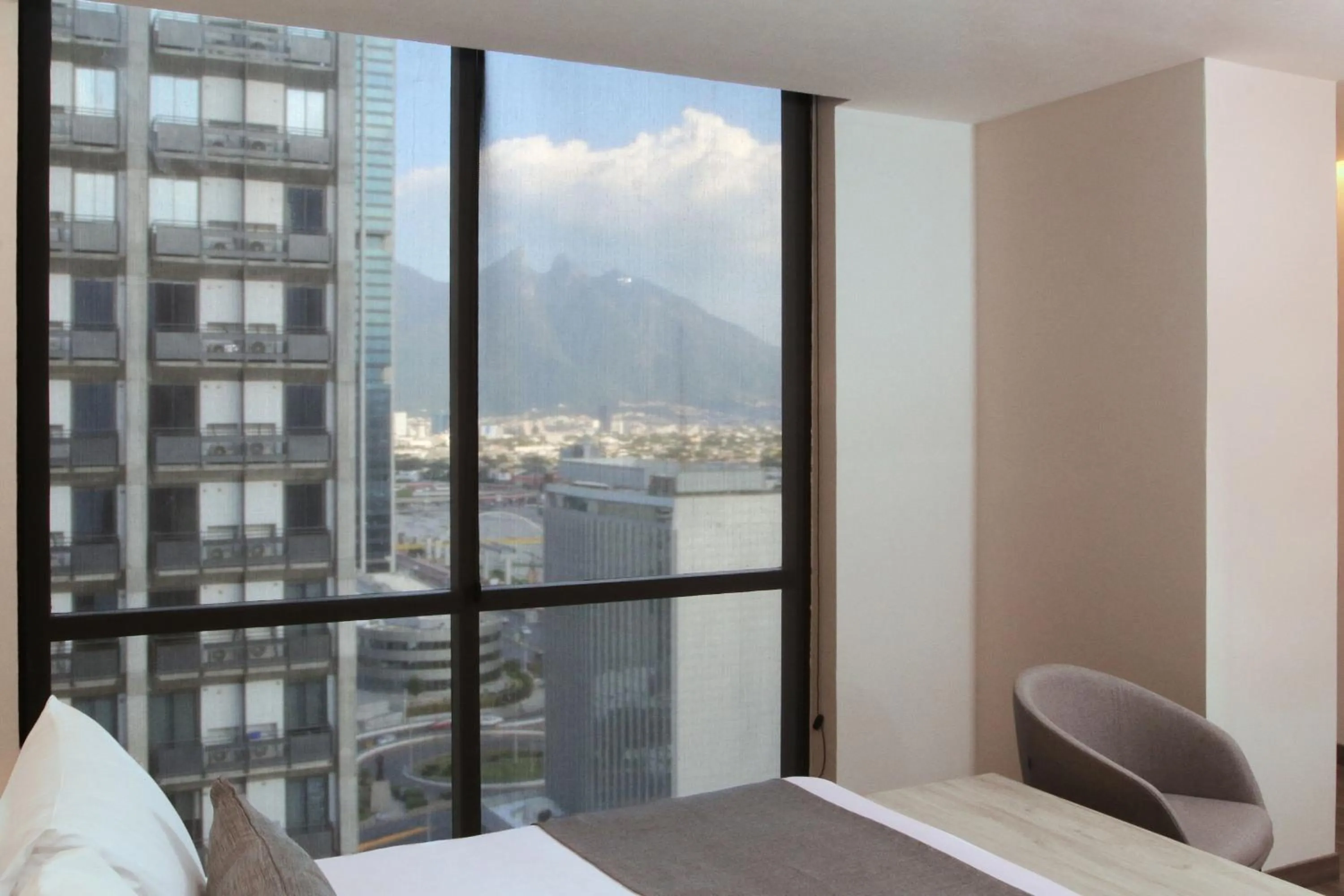 Bedroom, Bed in City Express Plus by Marriott Monterrey Centro