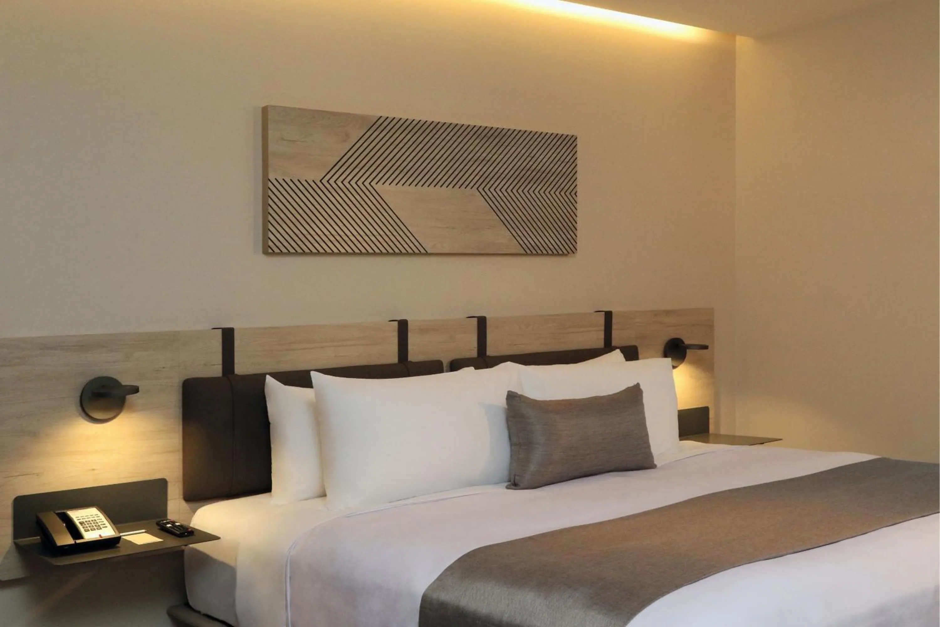 Photo of the whole room, Bed in City Express Plus by Marriott Monterrey Centro