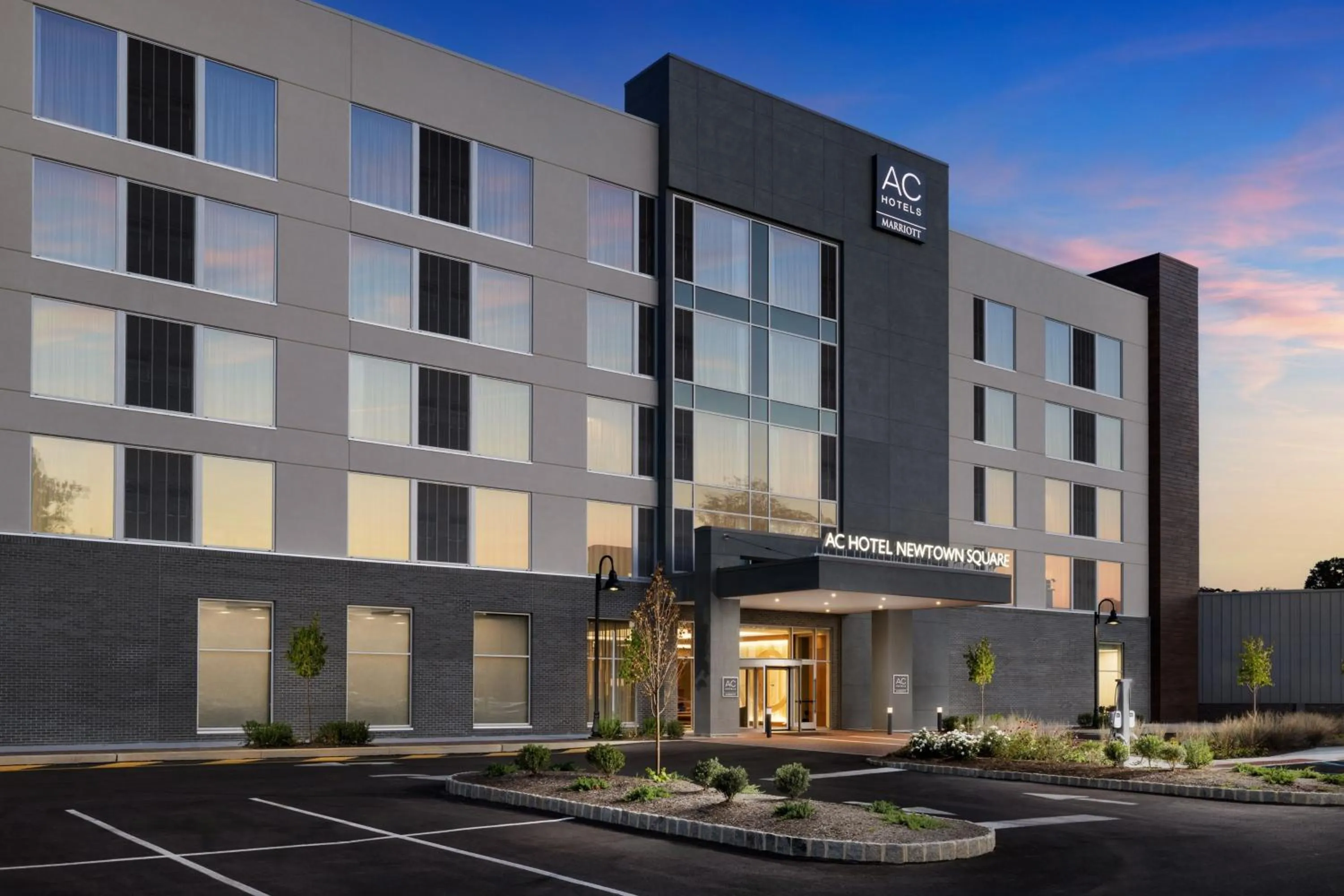 Property building in AC Hotel by Marriott Newtown Square