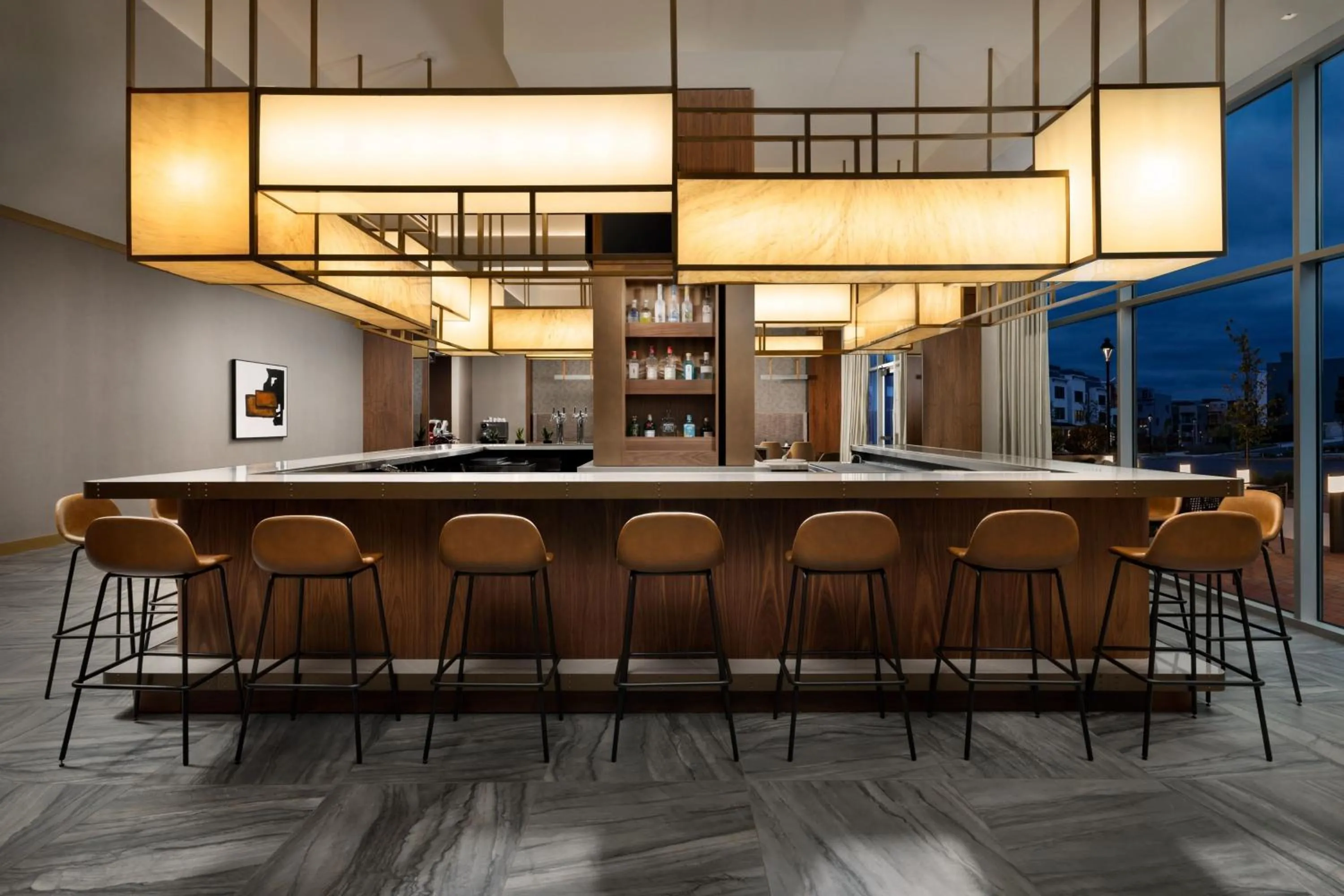 Lounge or bar in AC Hotel by Marriott Newtown Square