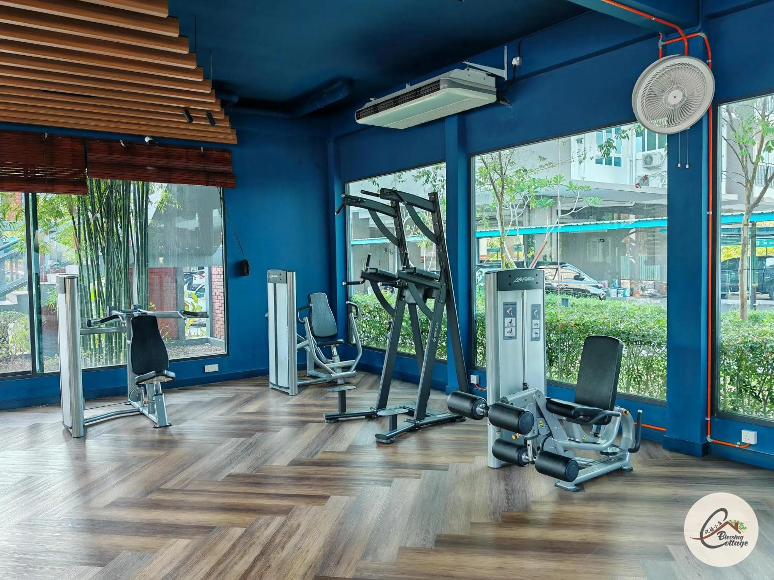 Fitness centre/facilities in Trival Blessing Cottage Homestay Sri Indah Sandakan
